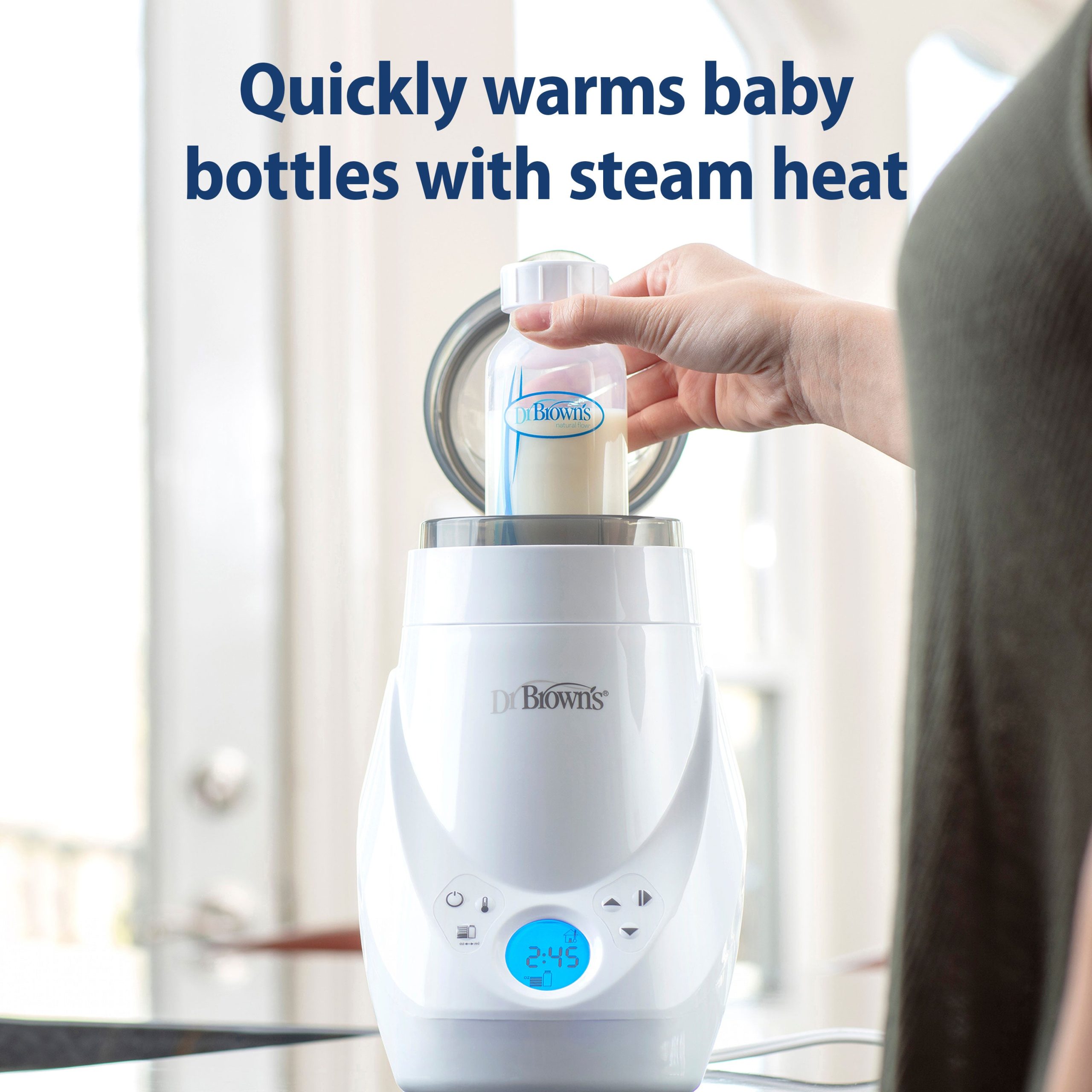 Dr. Brown's Deluxe Baby Bottle Warmer and Sterilizer. For Baby Bottles and Baby Food Jars - Image 2