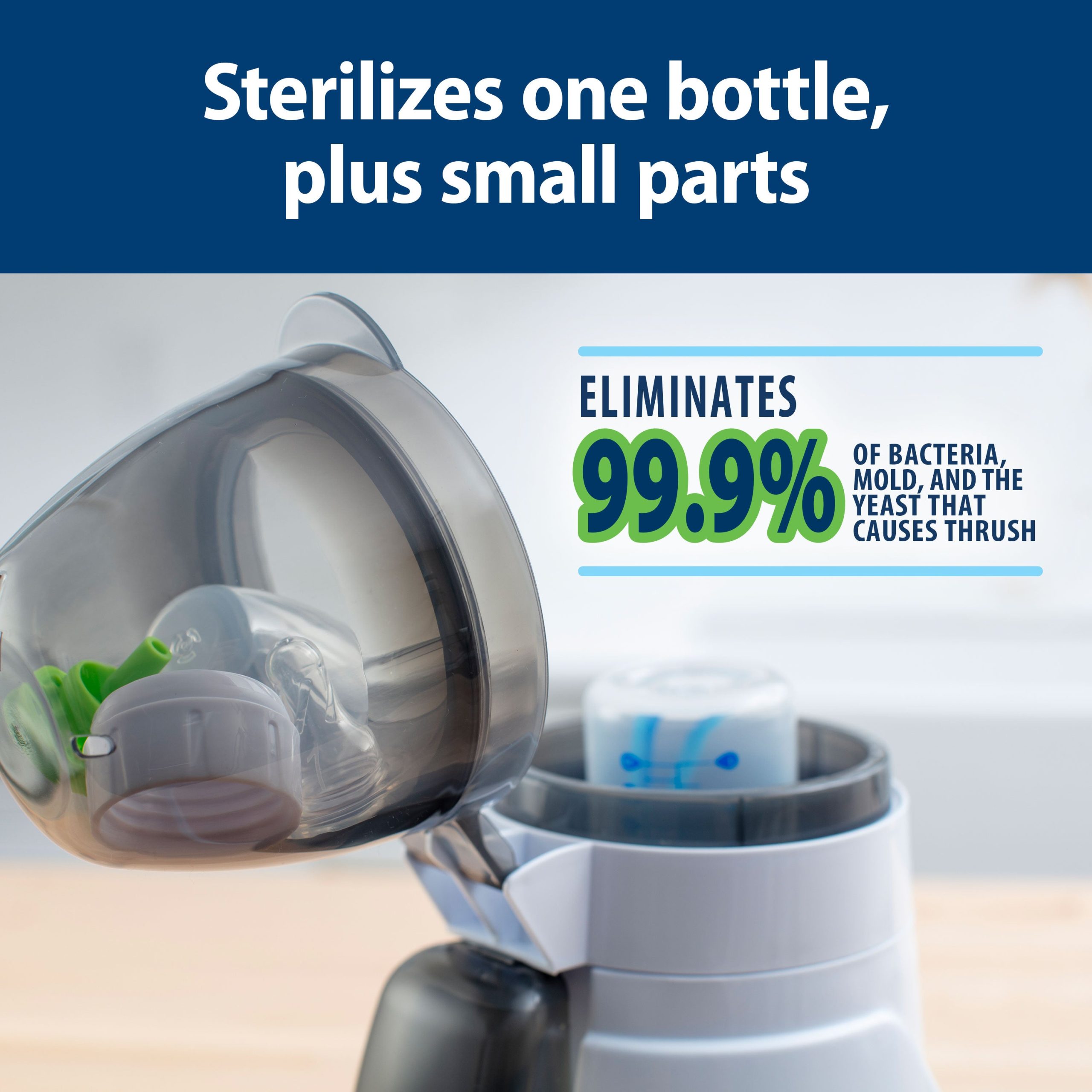 Dr. Brown's Deluxe Baby Bottle Warmer and Sterilizer. For Baby Bottles and Baby Food Jars - Image 3