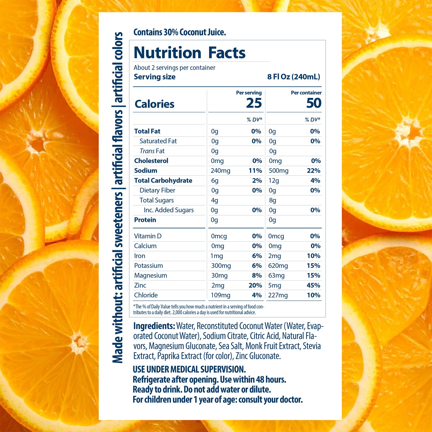 Dr. Brown's™ Electrolyte Solution – Orange - Image 7