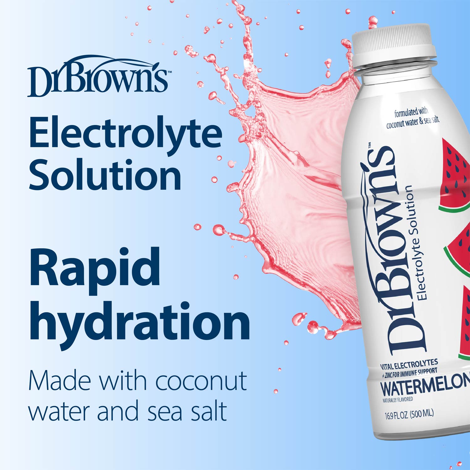 Dr. Brown's™ Electrolyte Solution – Watermelon - Image 3