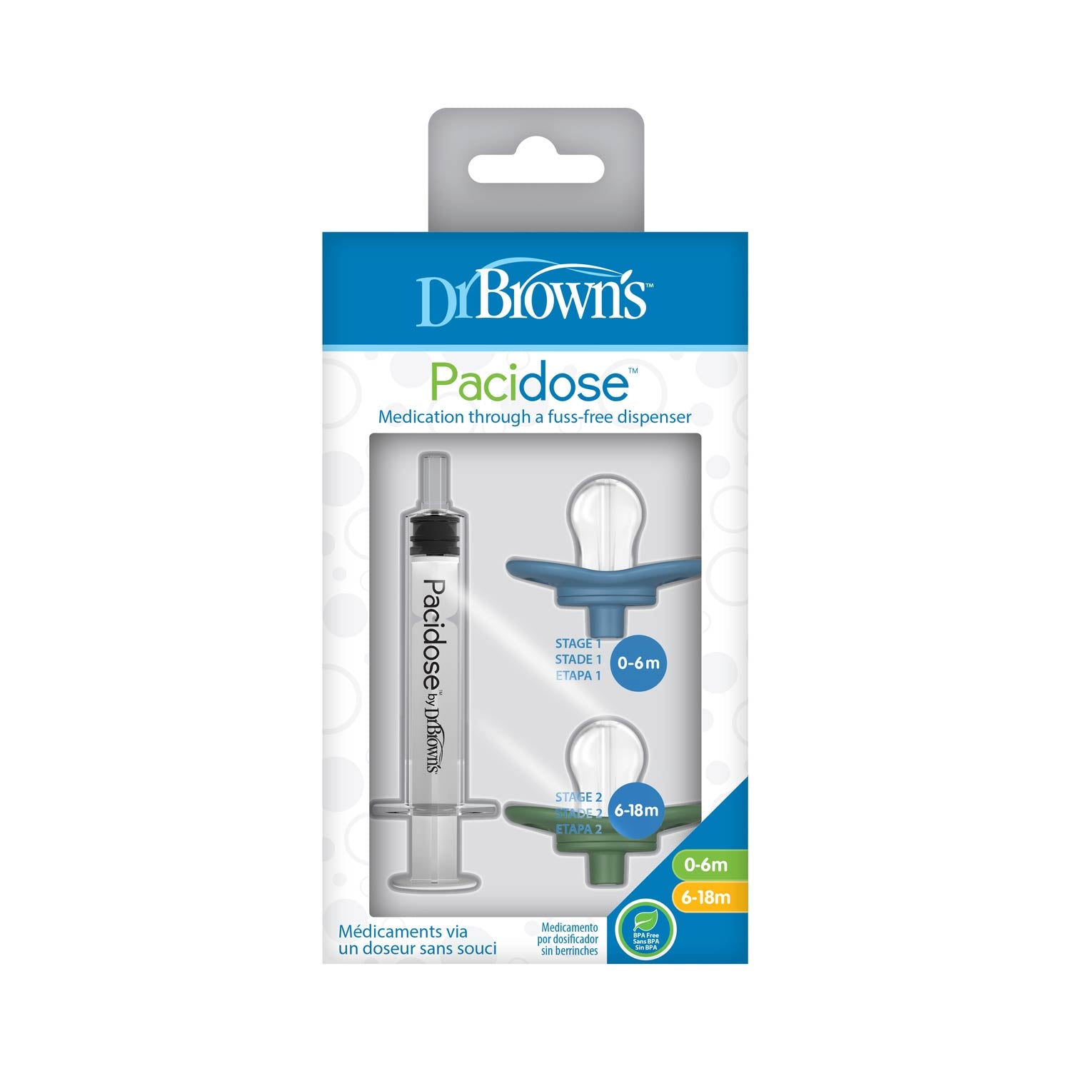 Dr. Brown's Pacidose Liquid Medicine Dispenser. 2-Pack - Image 2