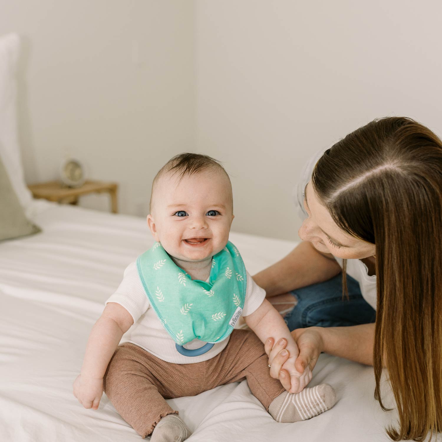 Dr. Brown's™ Bandana Bibs with Removable Teether - Image 3