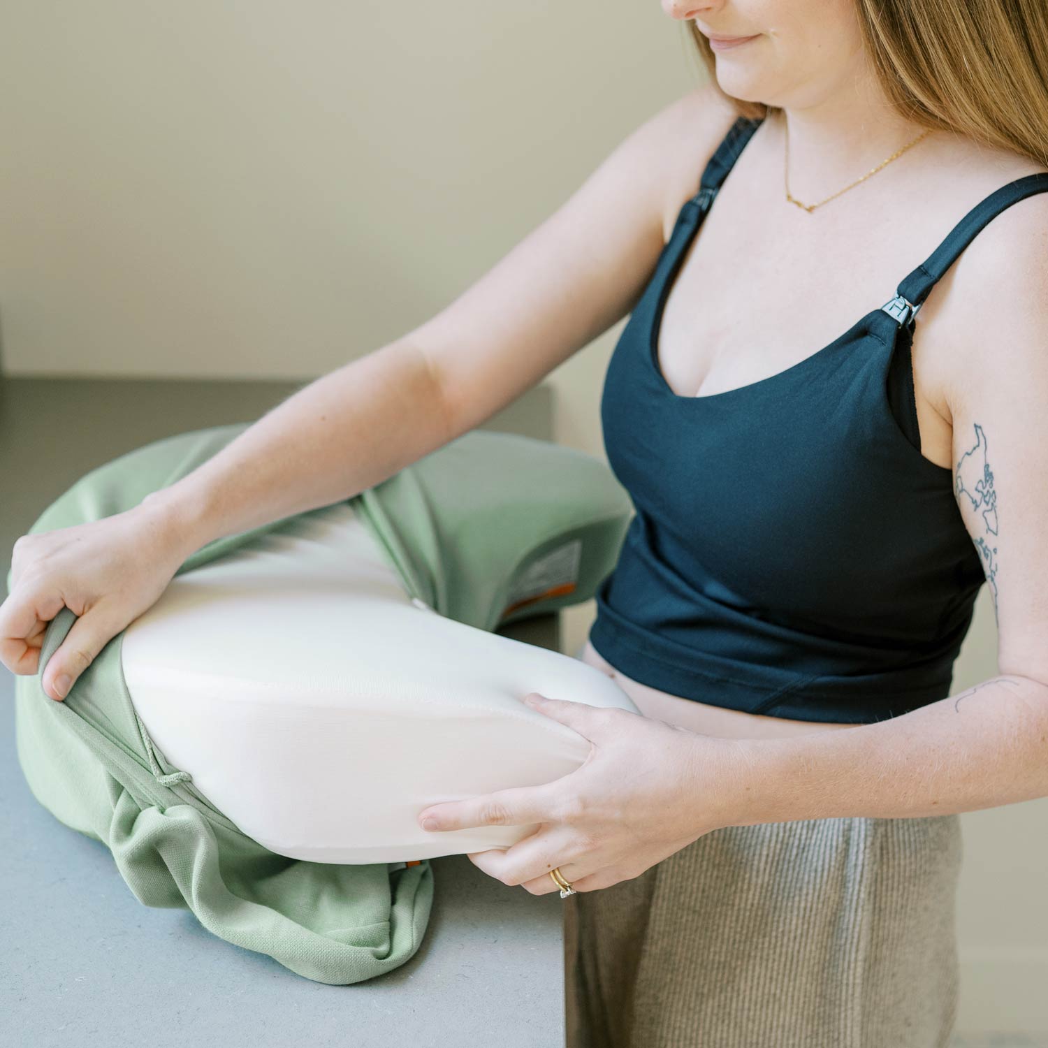 Dr. Brown's™ Feeding & Nursing Lap Support Pillow Cover - Image 3