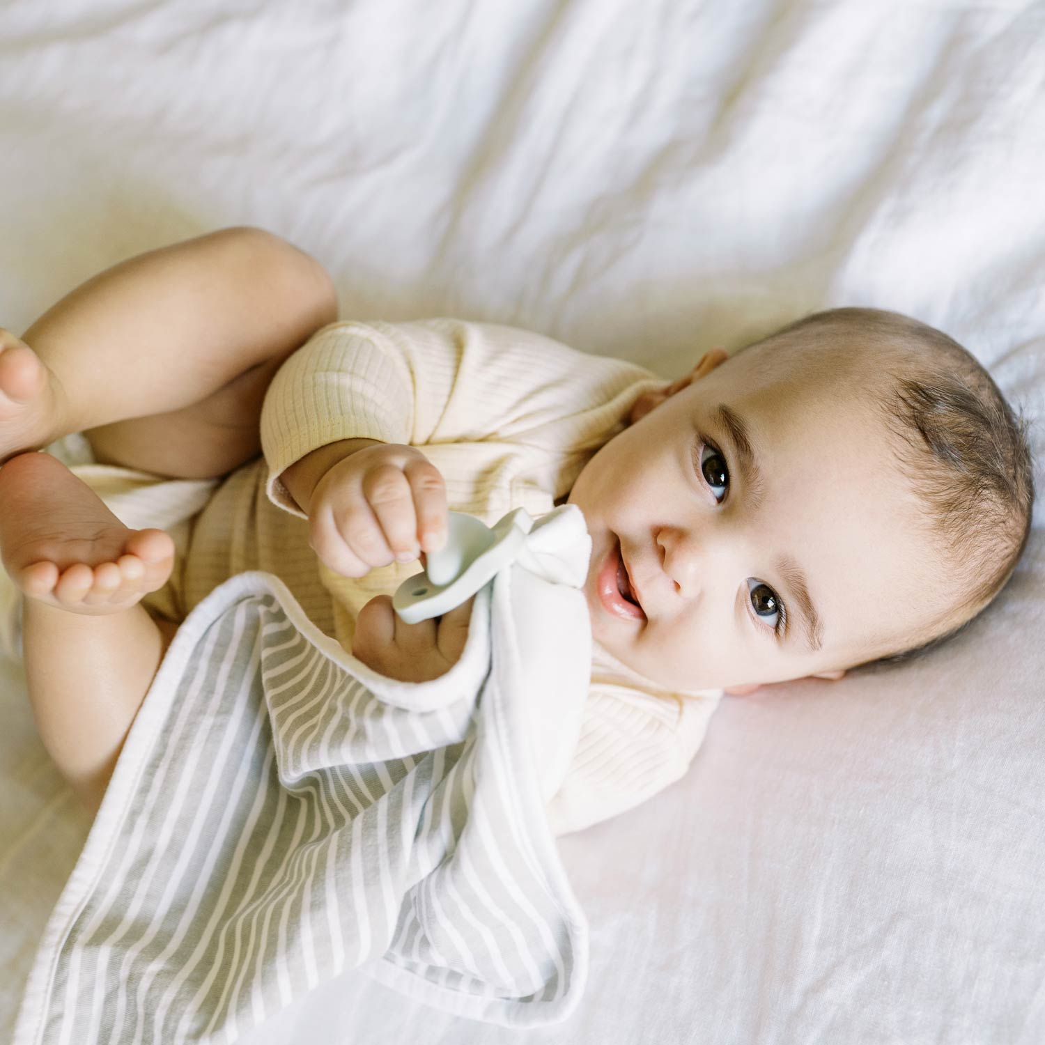 Dr. Brown's™ Lovey Blanket Pacifier and Teether Holder - Image 4