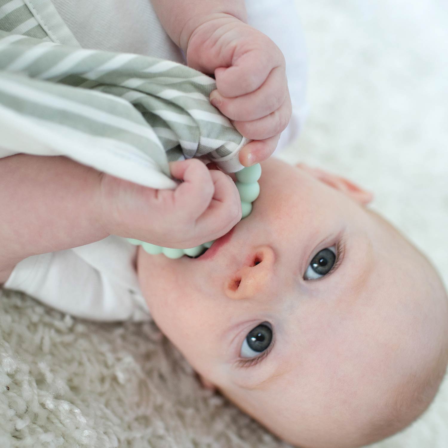 Dr. Brown's™ Lovey Blanket Pacifier and Teether Holder - Image 3