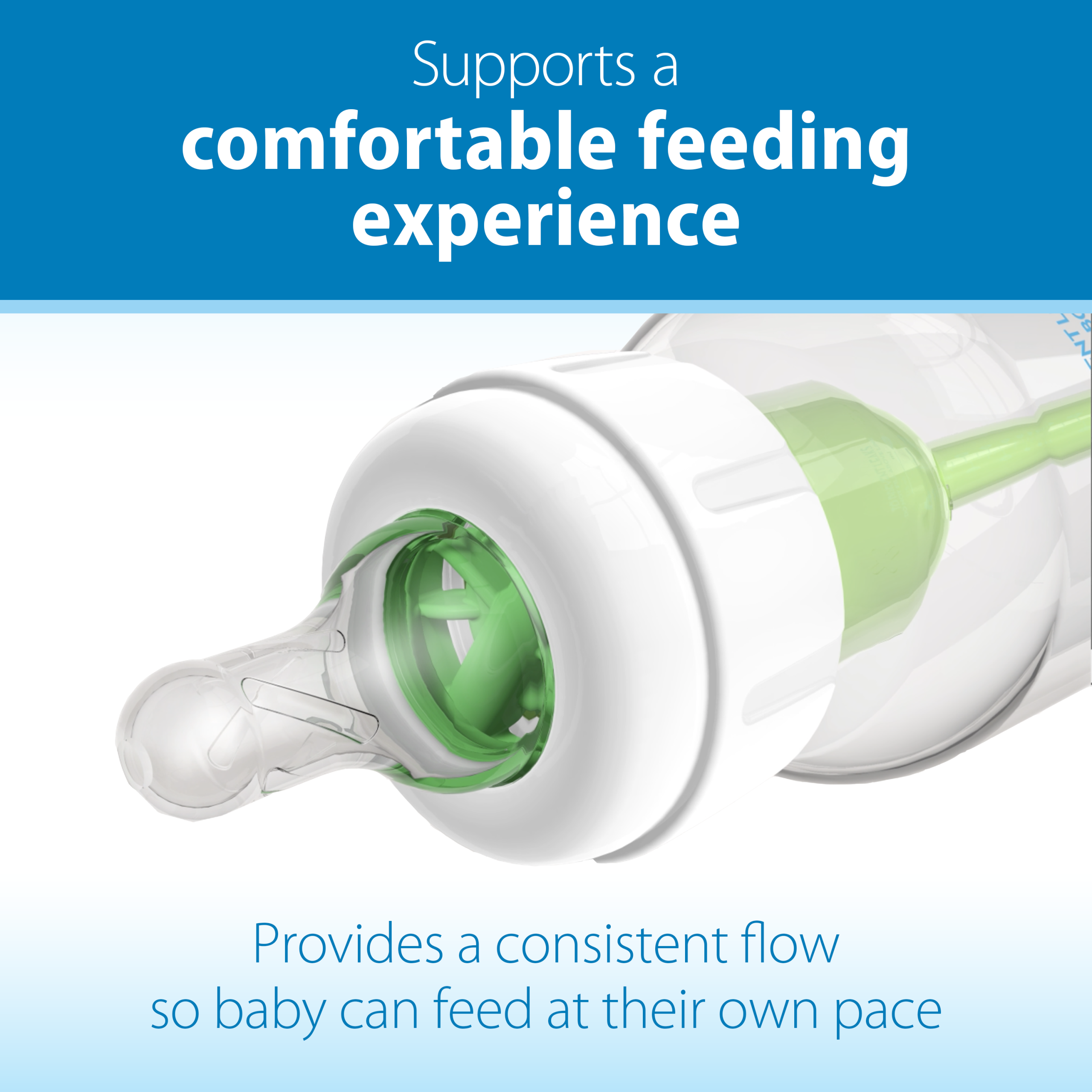 Dr. Brown's Natural Flow Narrow Baby Bottle Silicone Nipple. Level T. 6-Pack - Image 5