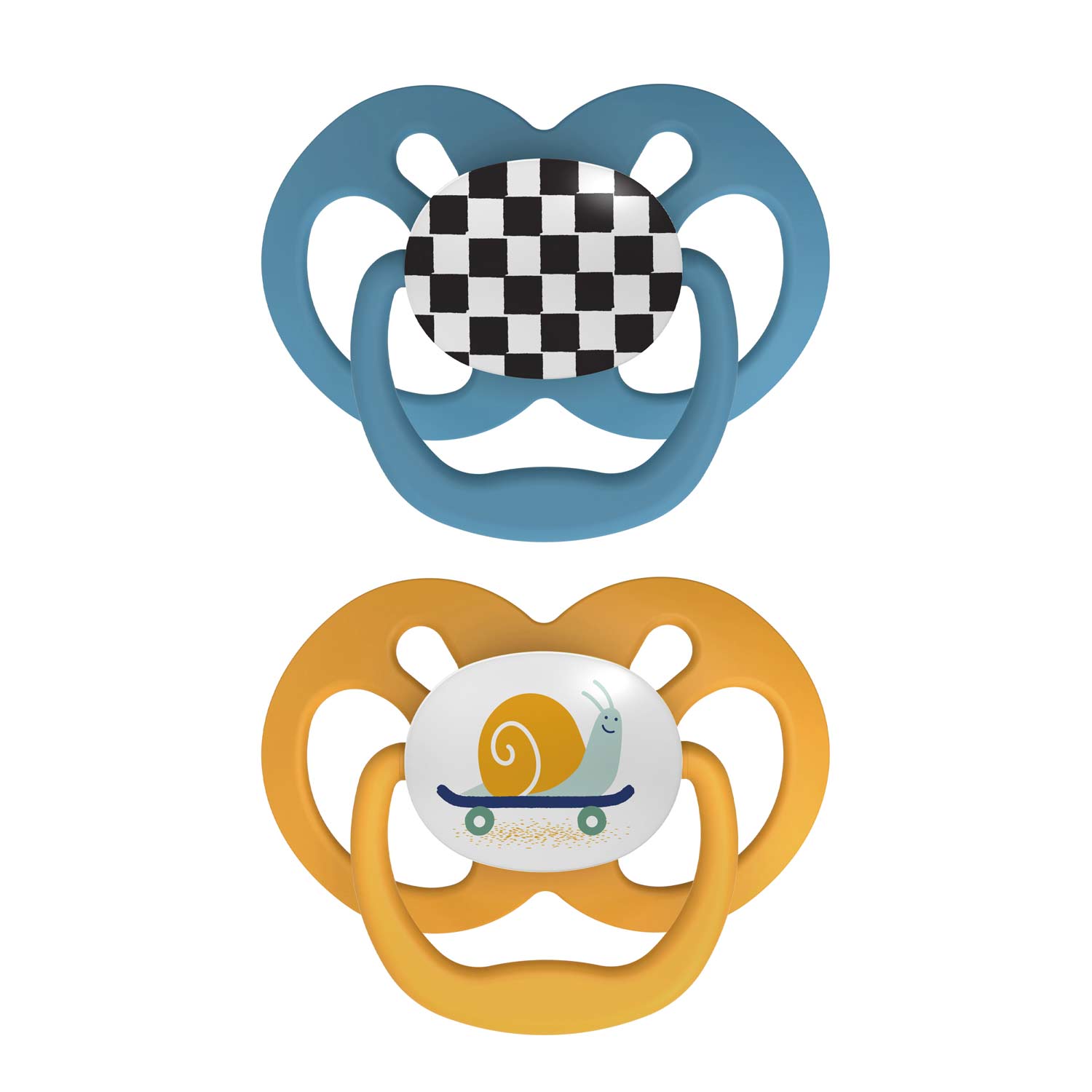 Dr. Brown's™ Advantage™ Pacifiers. Ages 6-18 months. 2 count
