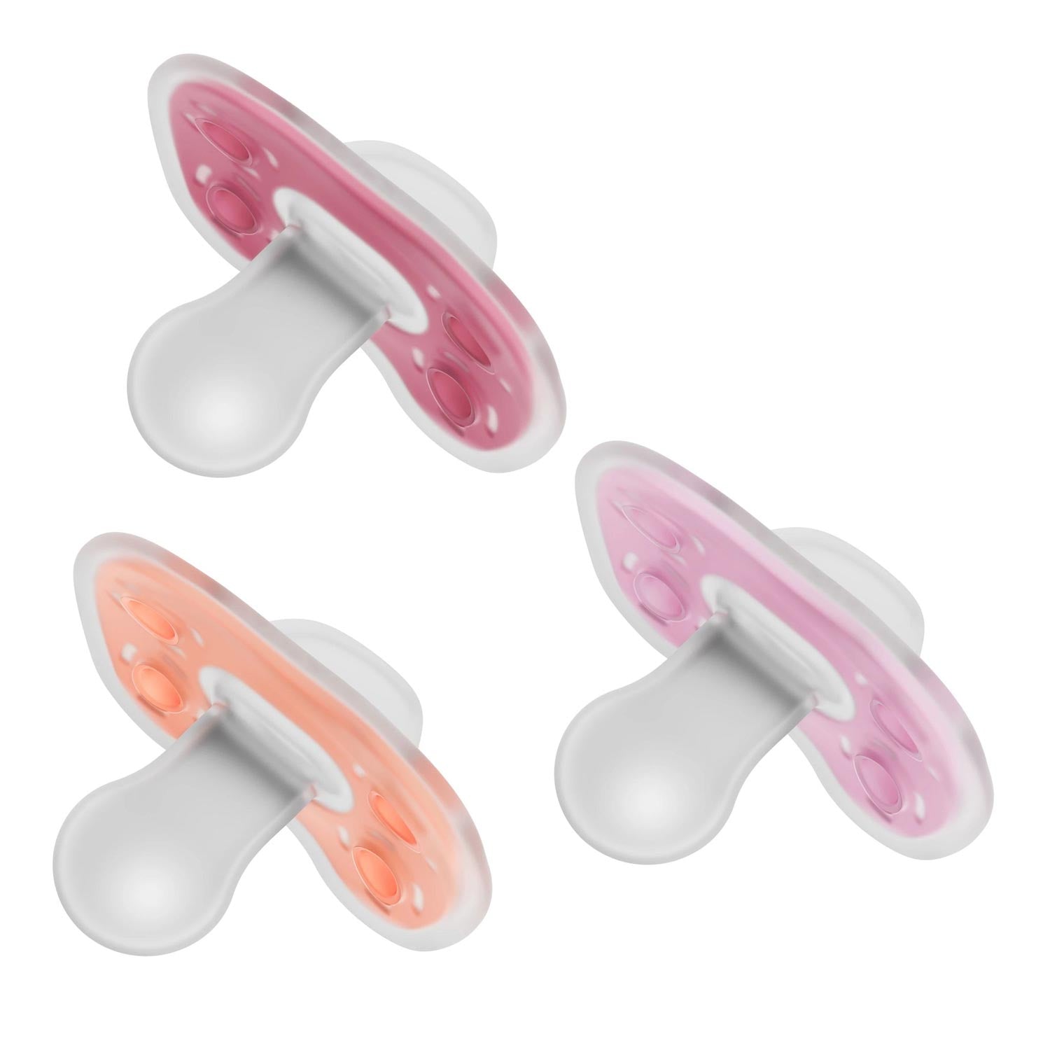 Dr. Brown's® Advantage™ One-Piece Silicone Pacifier. Ages 6-18 months – 3-Pack - Image 4