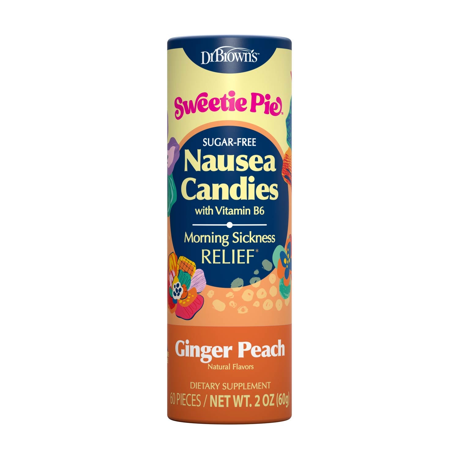 Sweetie Pie Nausea Candies – Ginger Peach