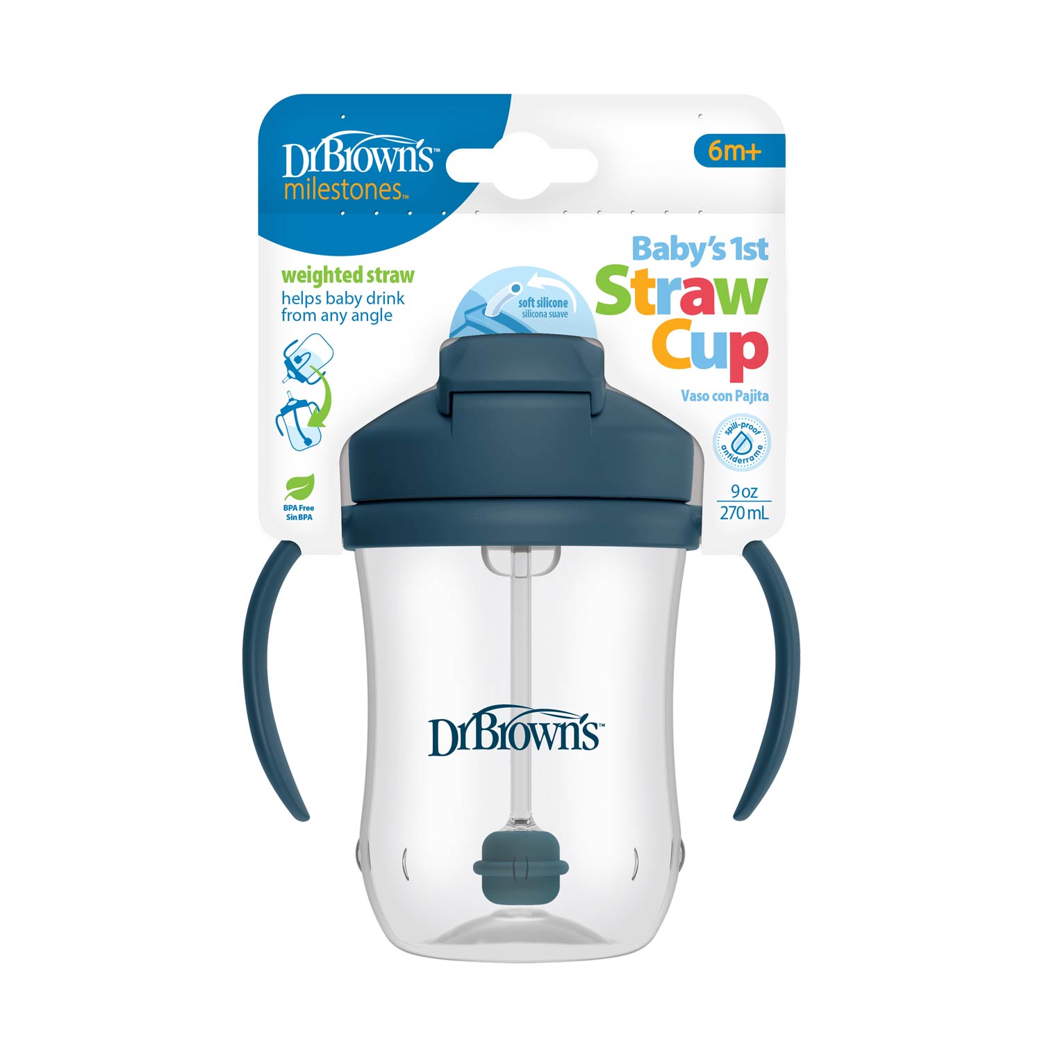 Dr. Brown's™ Milestones™ Baby's First Straw Cup - Image 2