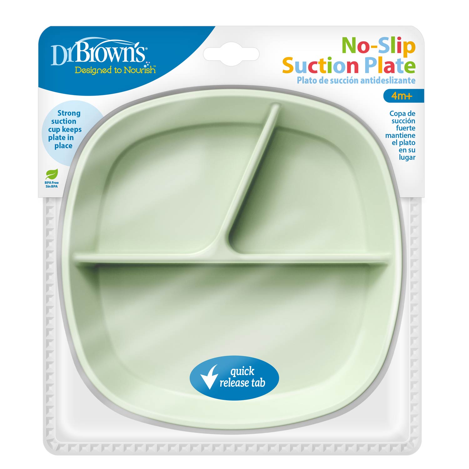 Dr. Brown's™ No-Slip Suction Plate