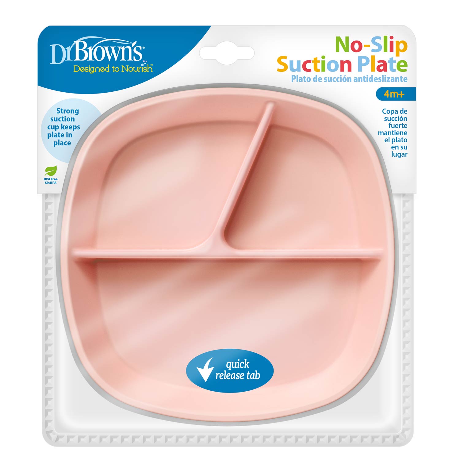 Dr. Brown's™ No-Slip Suction Plate