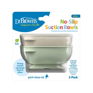 Dr. Brown's™ No-Slip Suction Bowl. 2-Pack