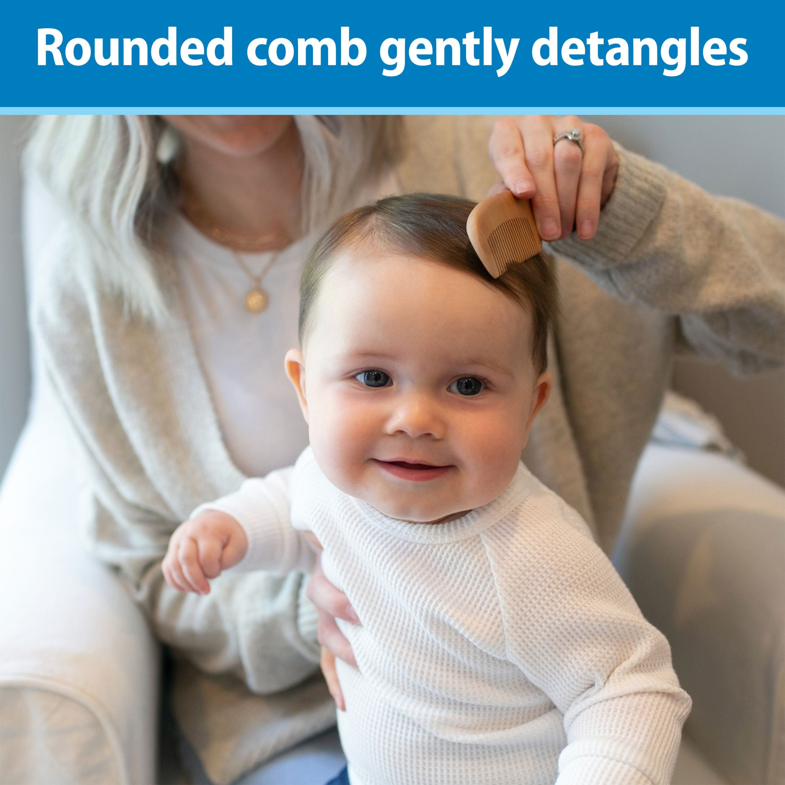 Dr. Brown's Soft and Safe Baby Brush + Comb - Image 4