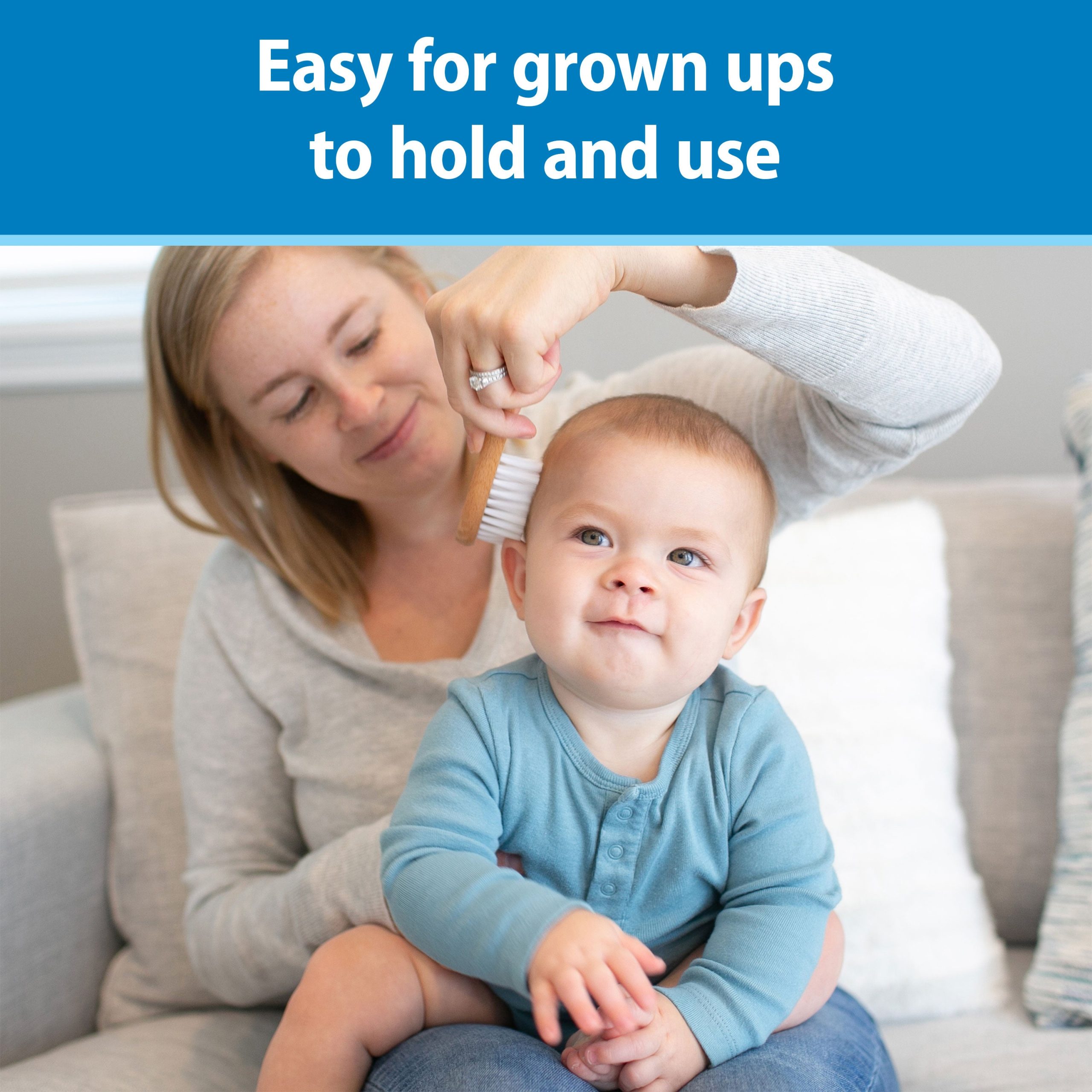 Dr. Brown's Soft and Safe Baby Brush + Comb - Image 6