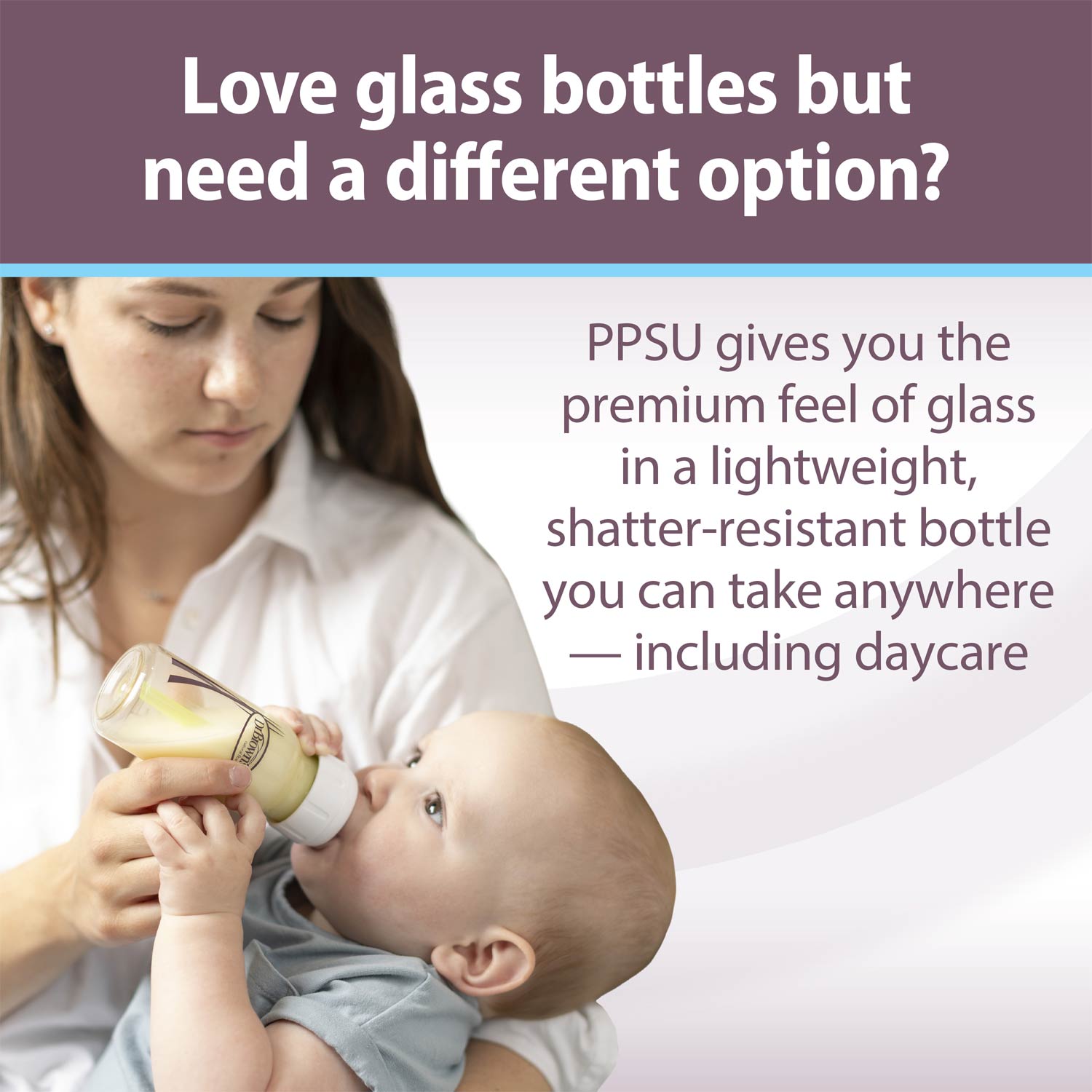 Dr. Brown's Anti-Colic Options+™ Narrow PPSU Baby Bottle - Image 5