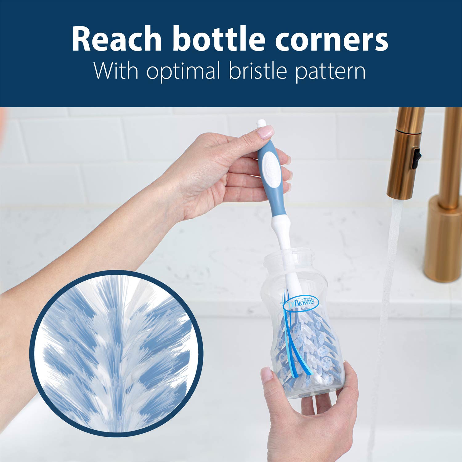 Dr. Brown's Deluxe Baby Bottle Brush - Image 5