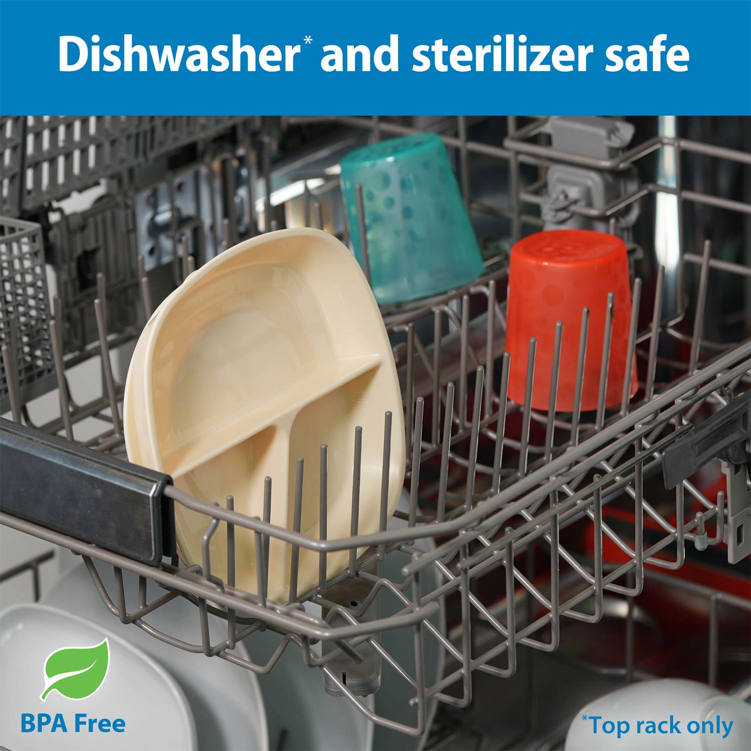 Dr. Brown's™ No-Slip Suction Plate - Image 8