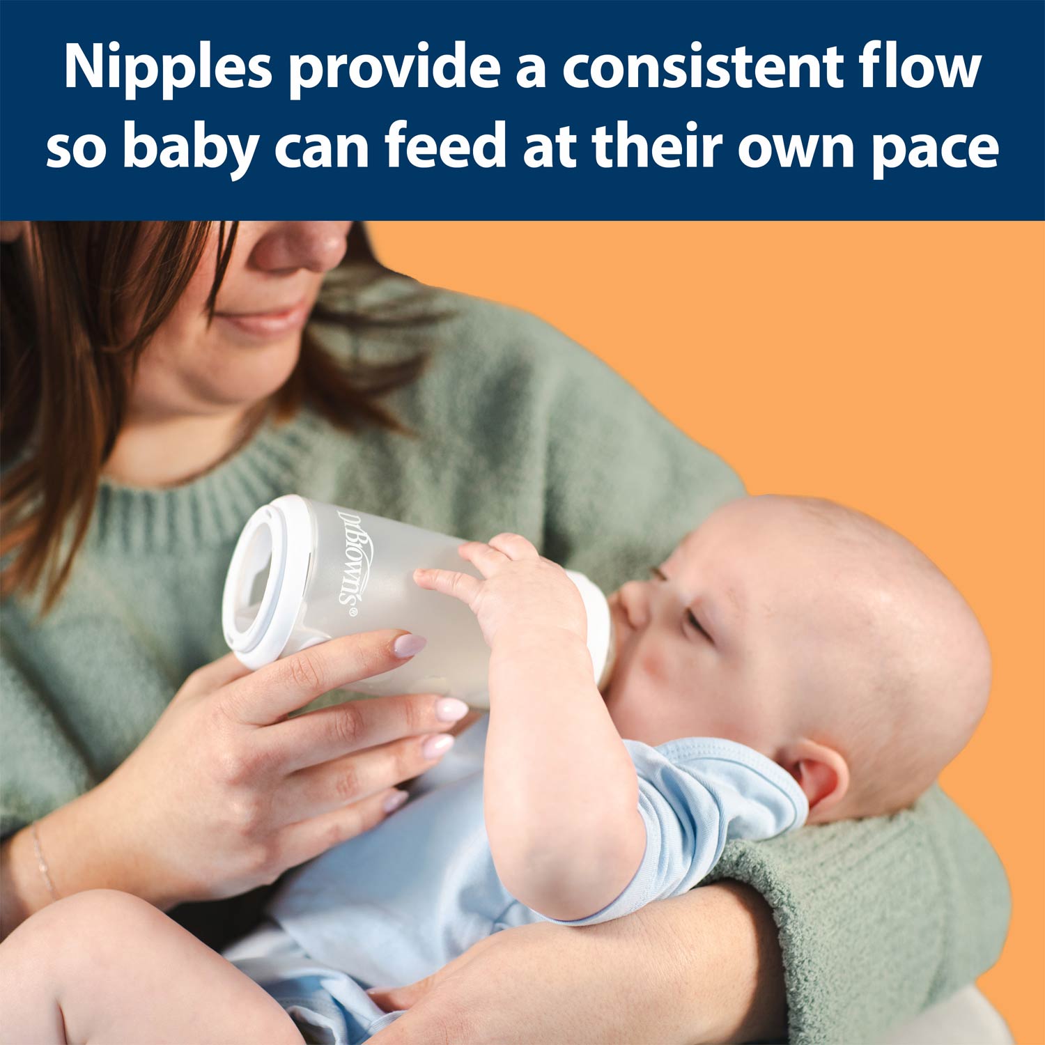 Dr. Brown's® Silicone Baby Bottle - Image 5