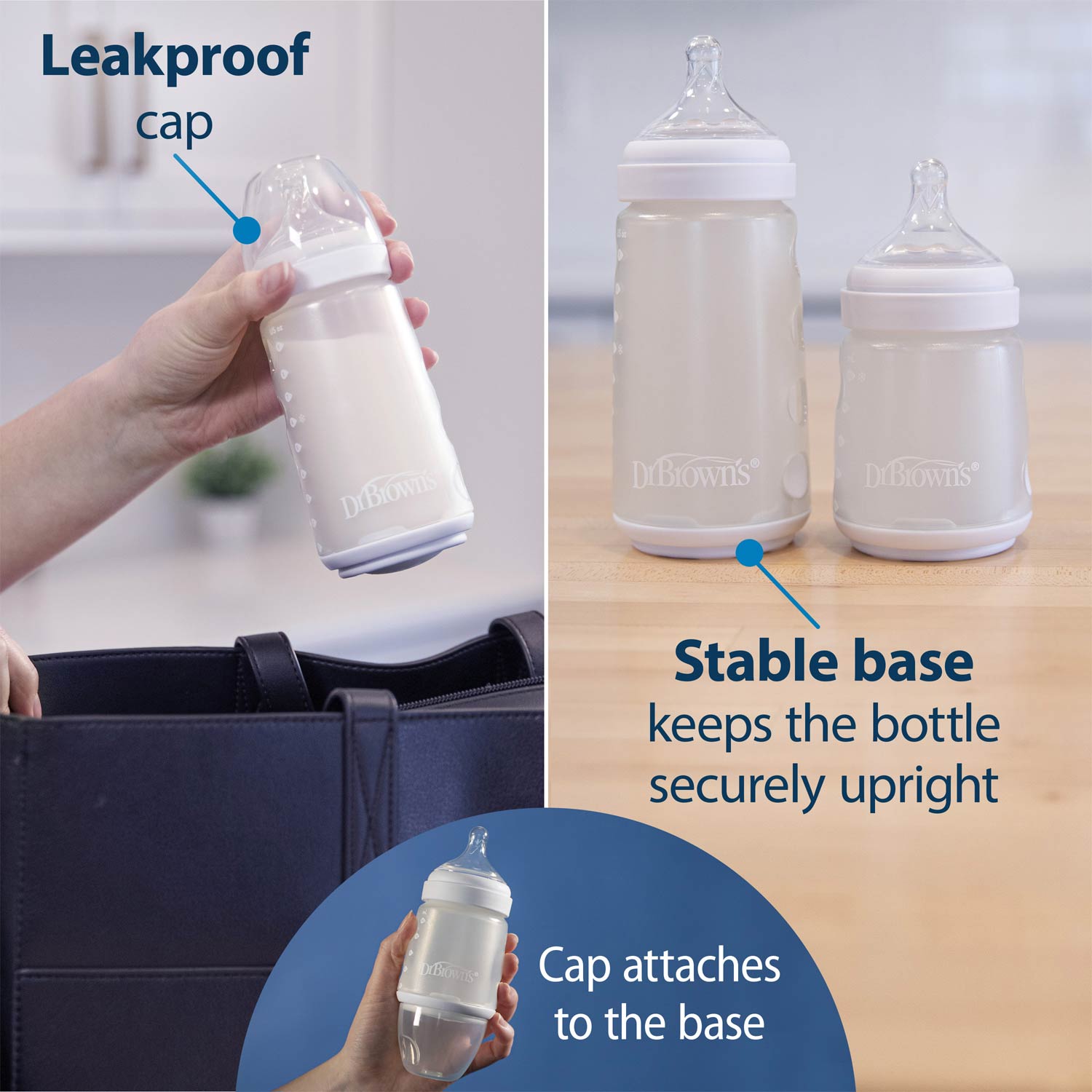 Dr. Brown's® Silicone Baby Bottle - Image 7