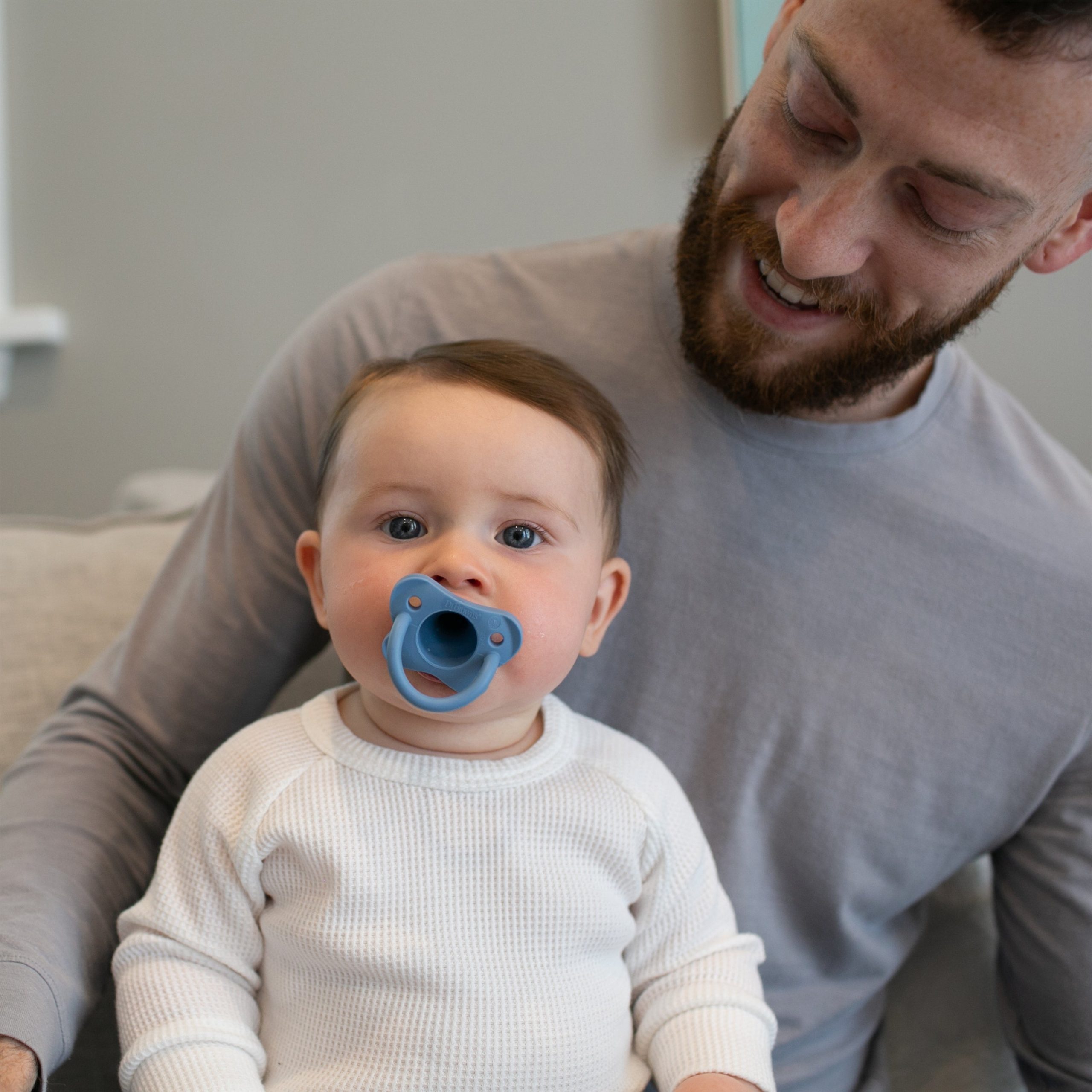Dr. Brown's® HappyPaci™ 100% Silicone One-Piece Pacifier - Image 3