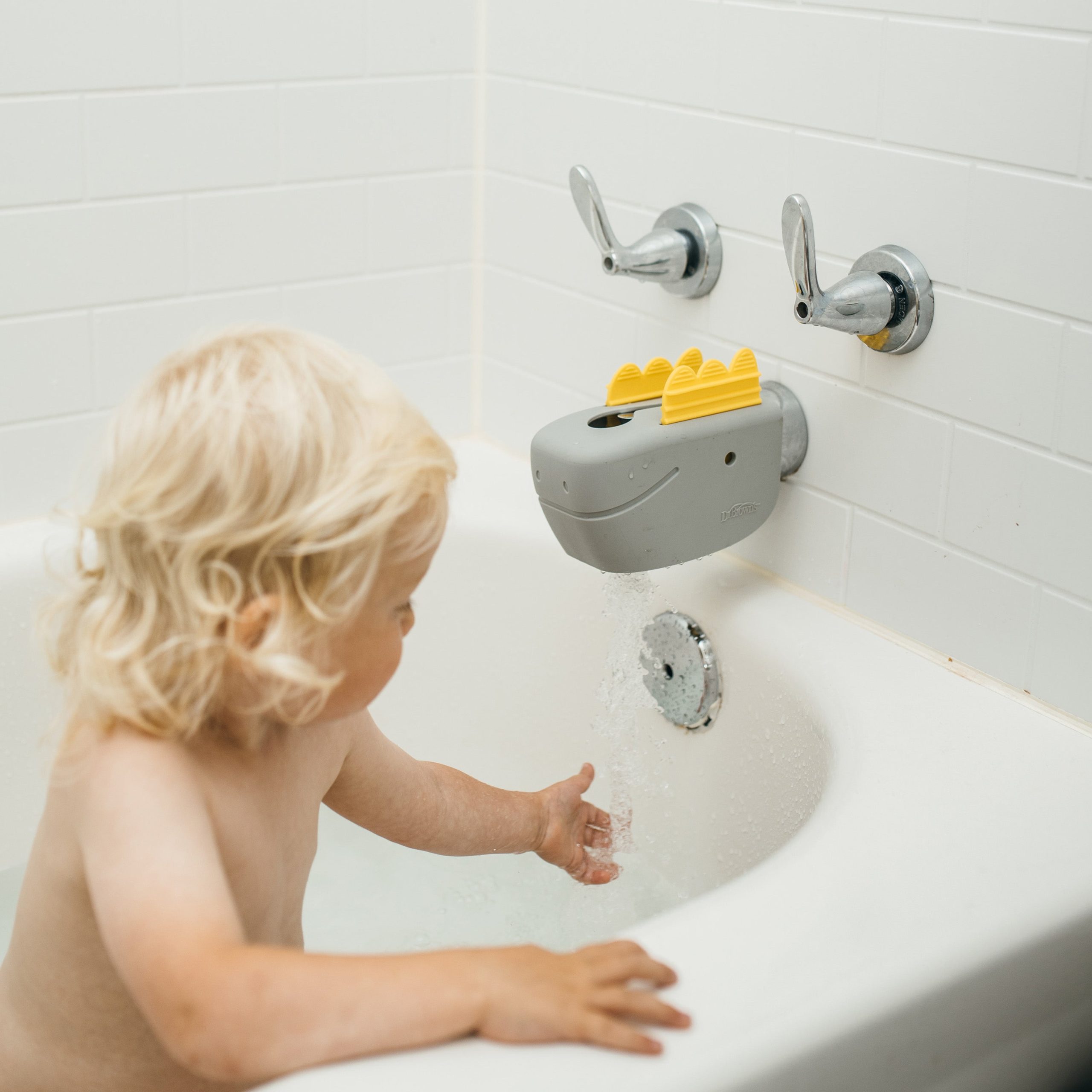 Dr. Brown's™ CleanUp™ Dino-Soft Baby Bath Spout Cover - Image 4