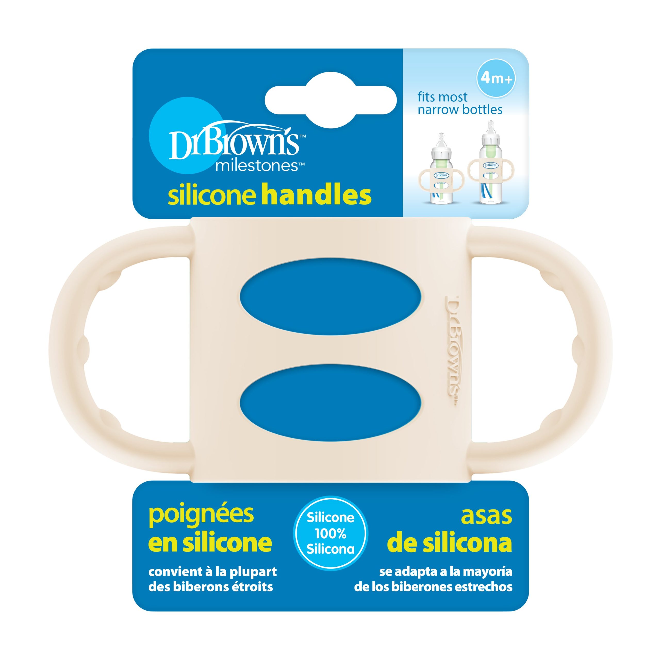Dr. Brown's® Milestones™ Narrow Silicone Handles - Image 2