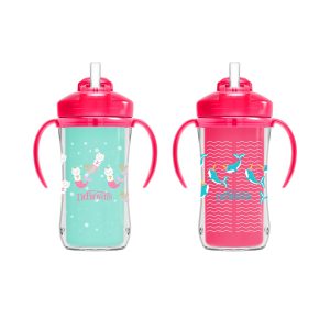 Dr. Brown's Milestones™ Insulated Straw Cup. 2-Pack