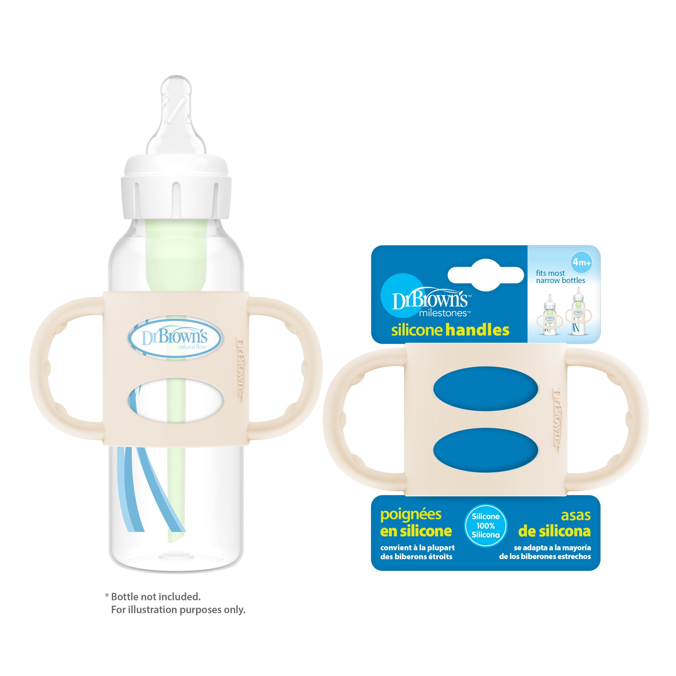 Dr. Brown's® Milestones™ Narrow Silicone Handles - Image 3