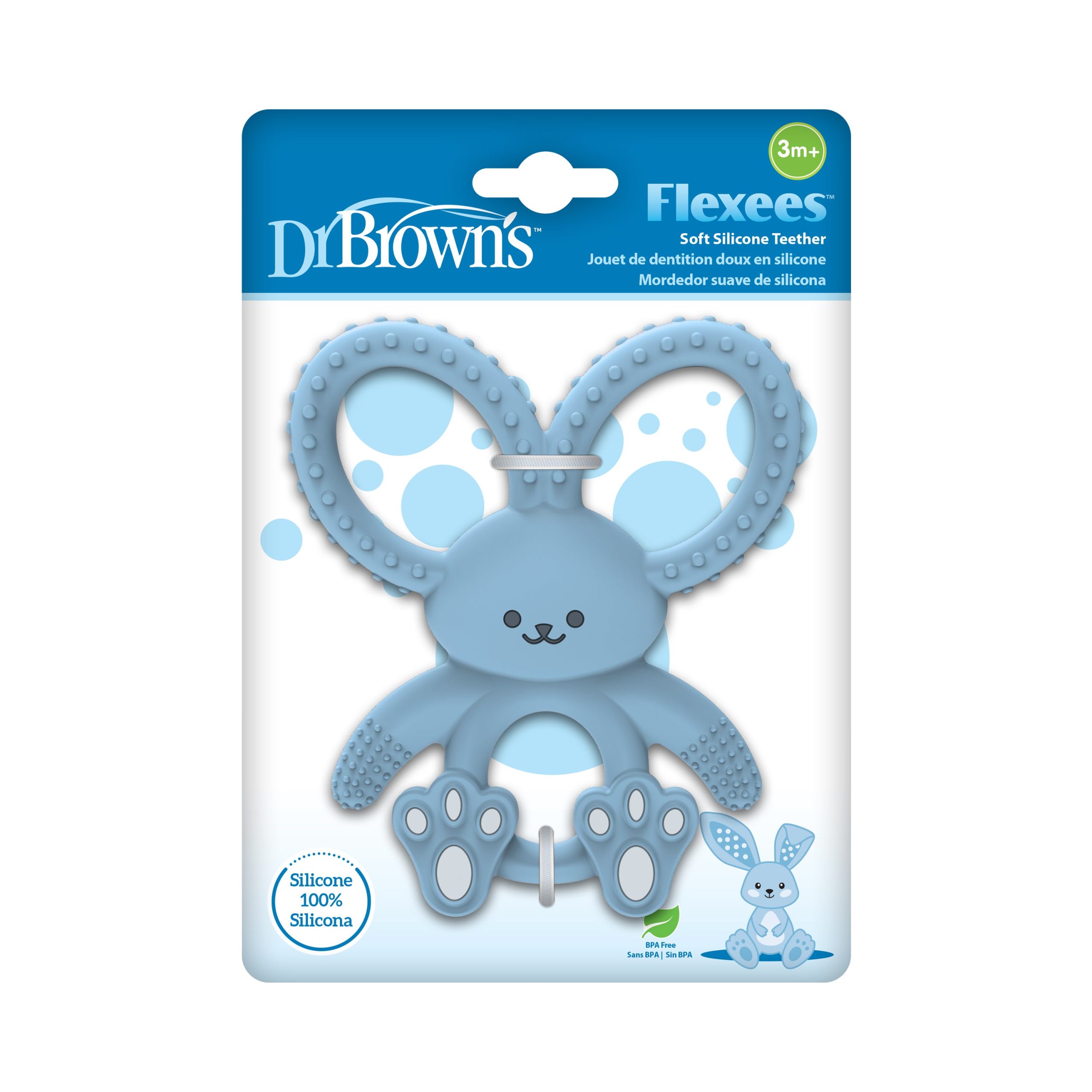 Dr. Brown's® Flexees™ Bunny Silicone Teether - Image 2
