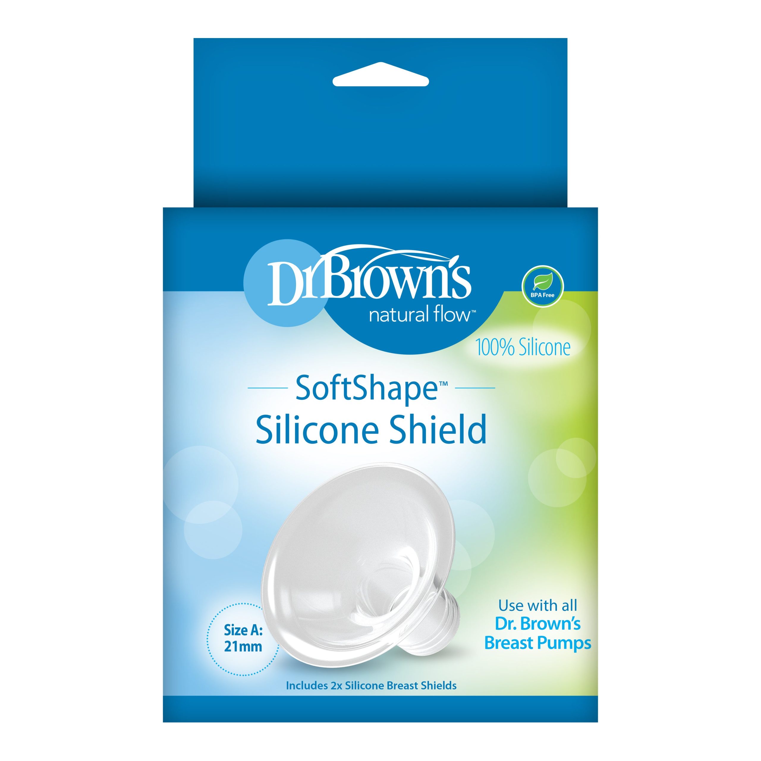 Dr. Brown's™ SoftShape™ Silicone Shield. Size A: 21mm - Image 2
