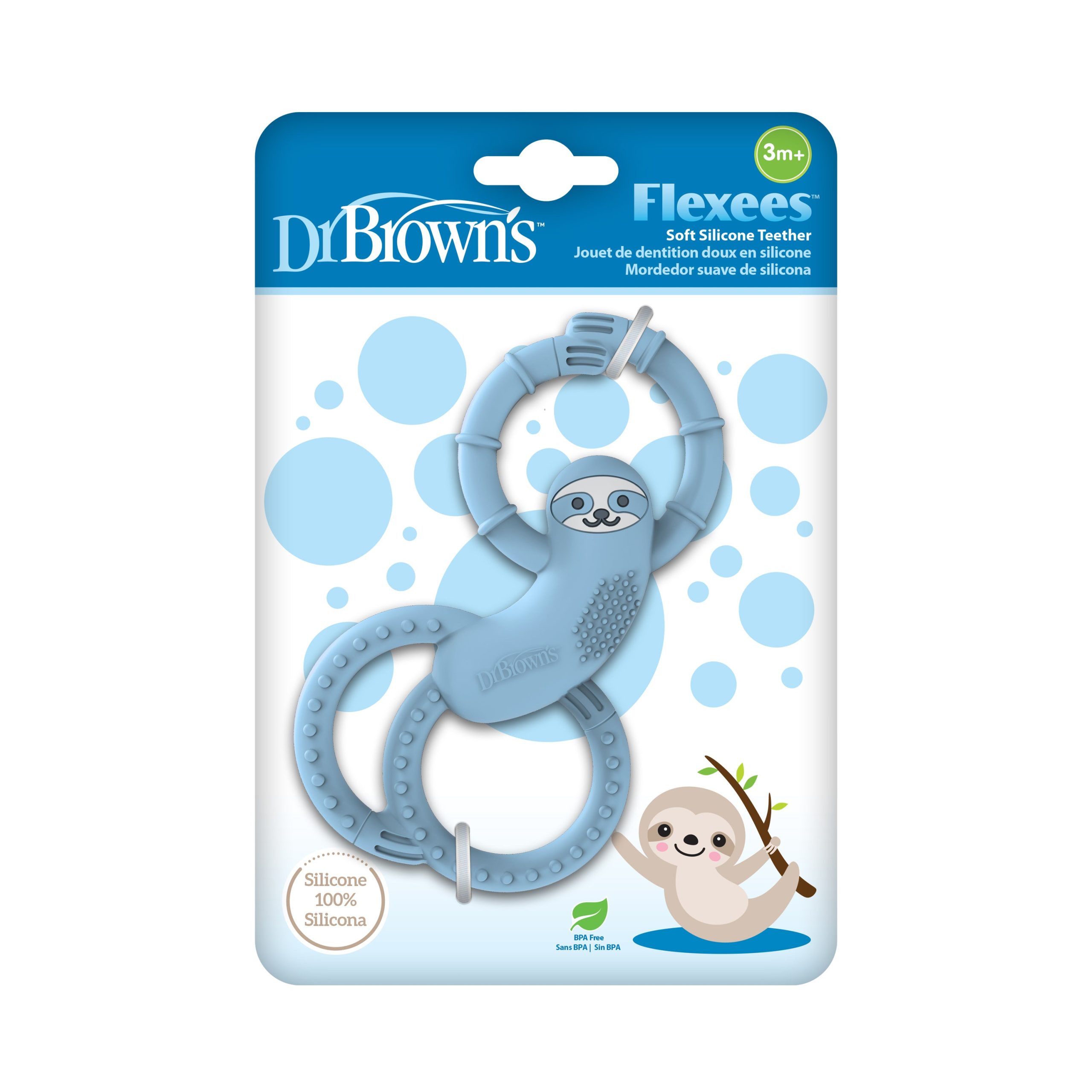 Dr. Brown's™ Flexees™ Sloth Teether - Image 2