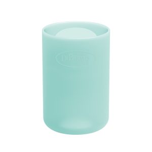 Dr. Brown's Natural Flow® Options+™ Narrow Glass Bottle Silicone Sleeve. Mint. 4oz