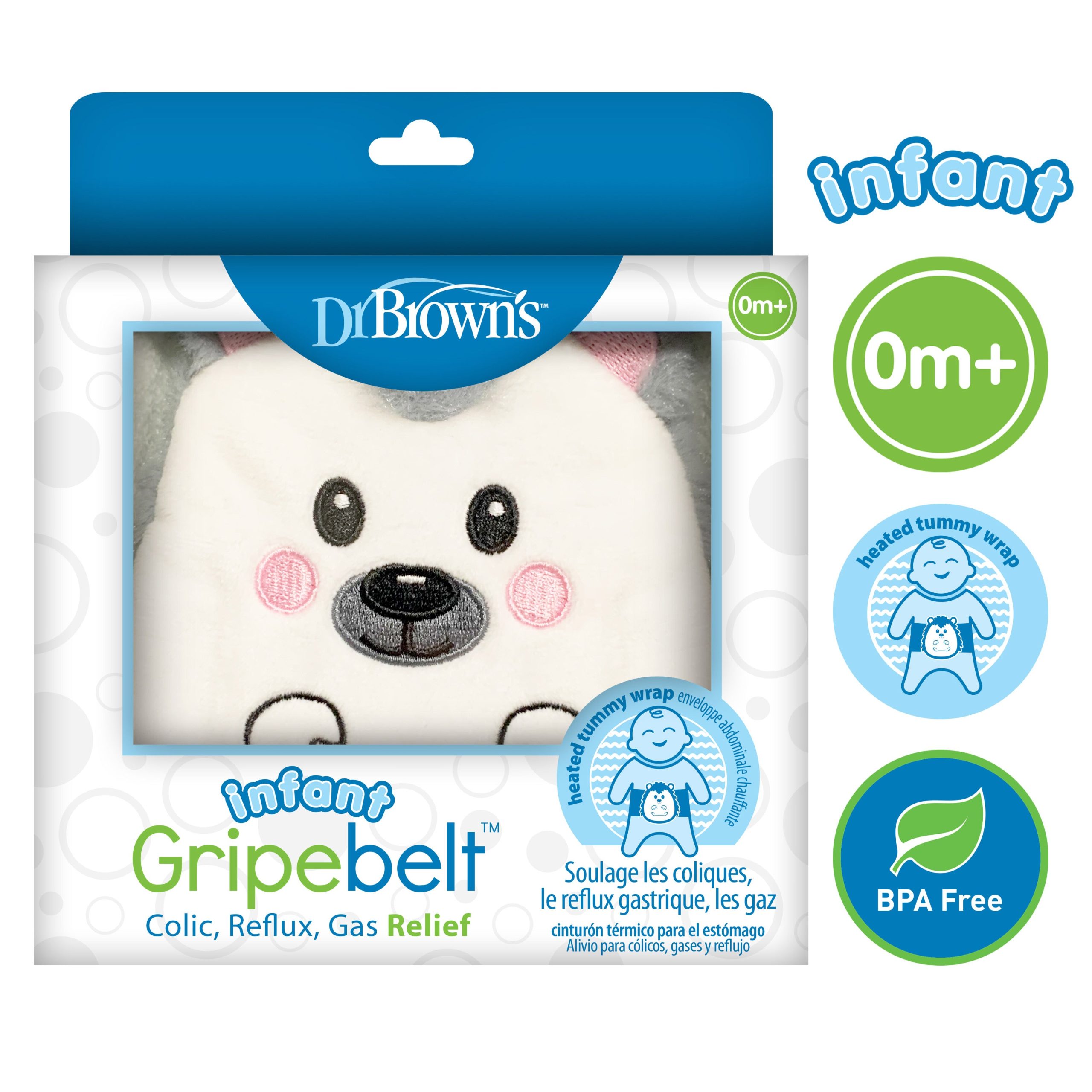 Dr. Brown's™ Infant Gripebelt™ - Hedgehog - Image 3