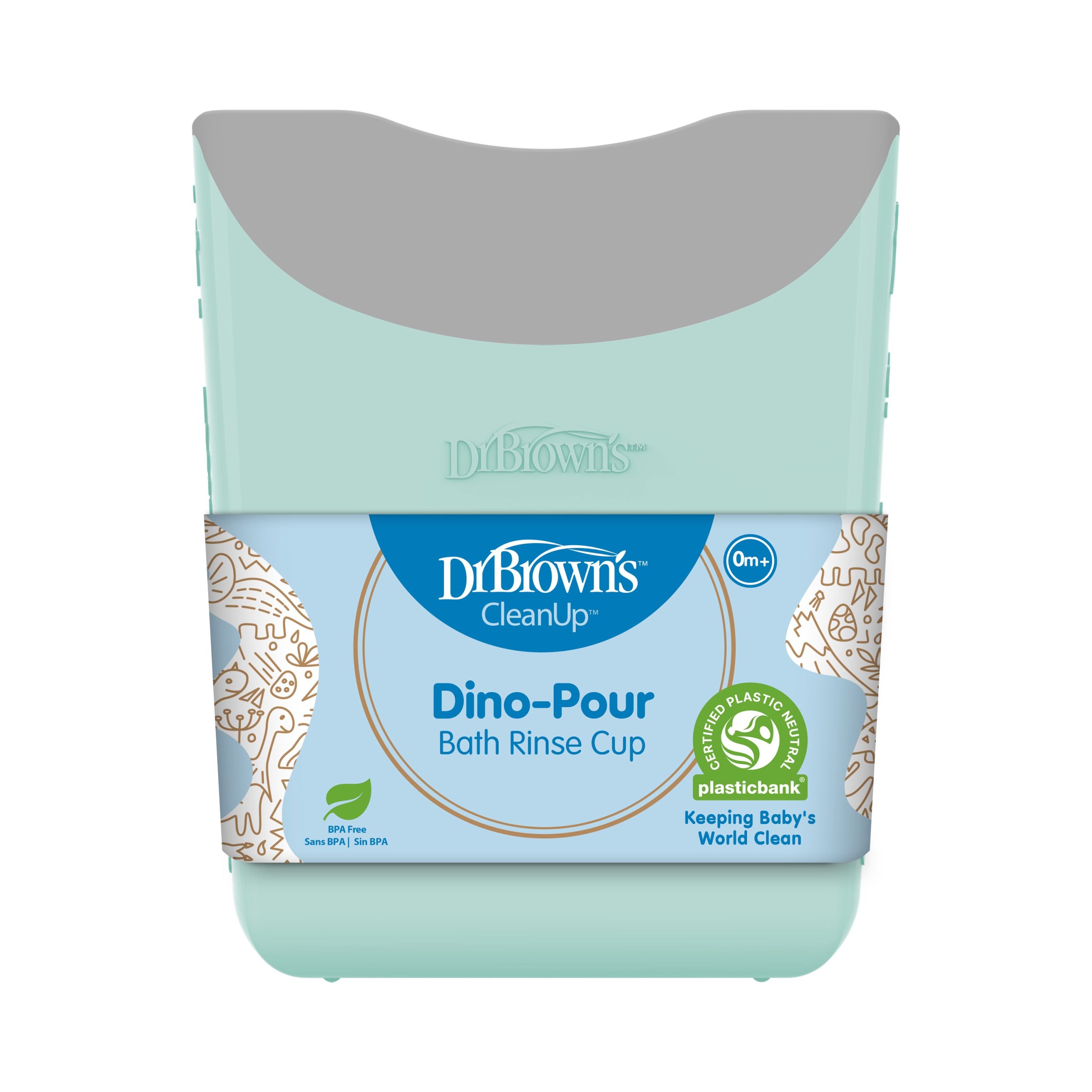 Dr. Brown's™ CleanUp™ Dino-Pour Baby Bath Rinse Cup - Image 2