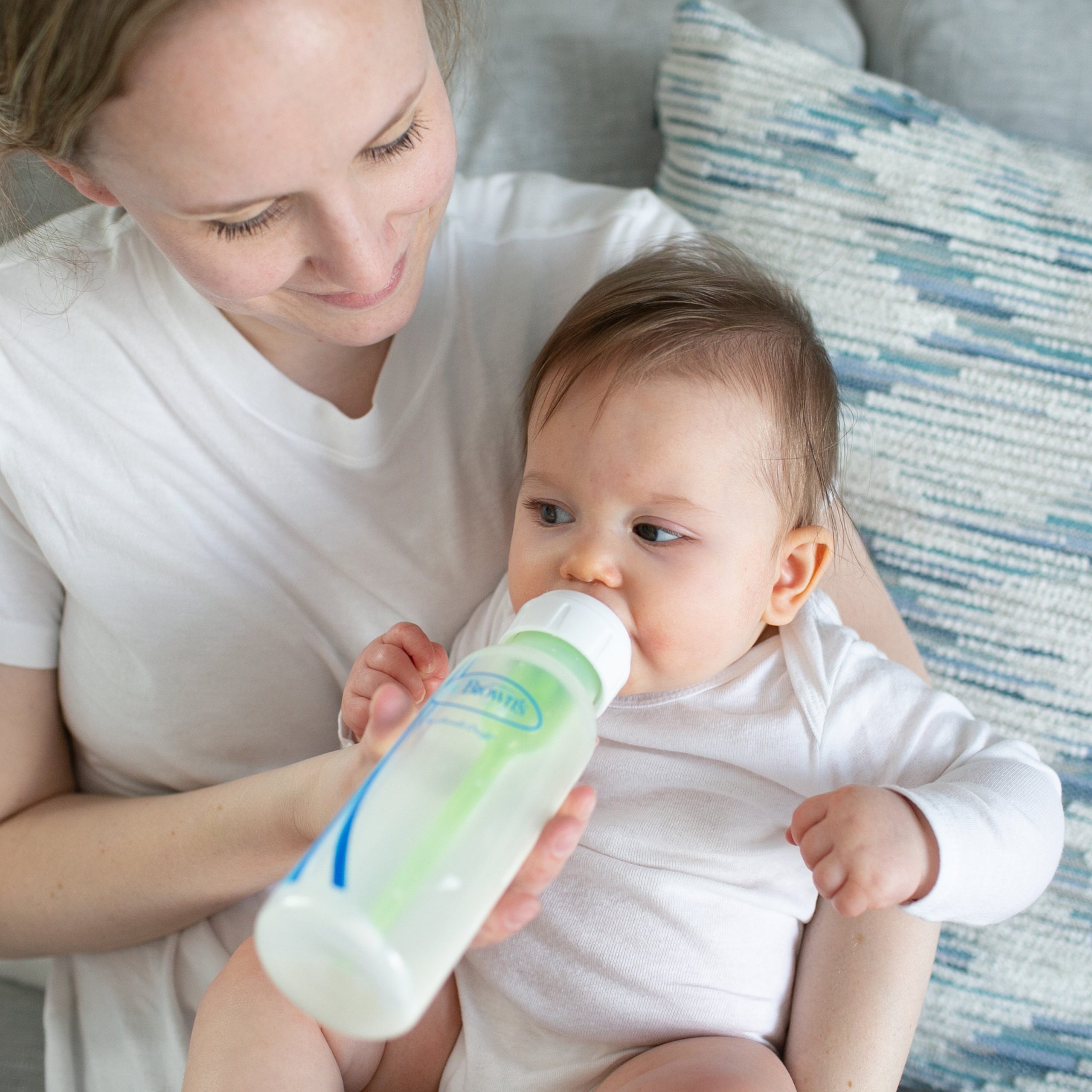 Dr. Brown's Natural Flow Anti-Colic Options+ Narrow Baby Bottle. with Level 1 Slow Flow Nipple - Image 9