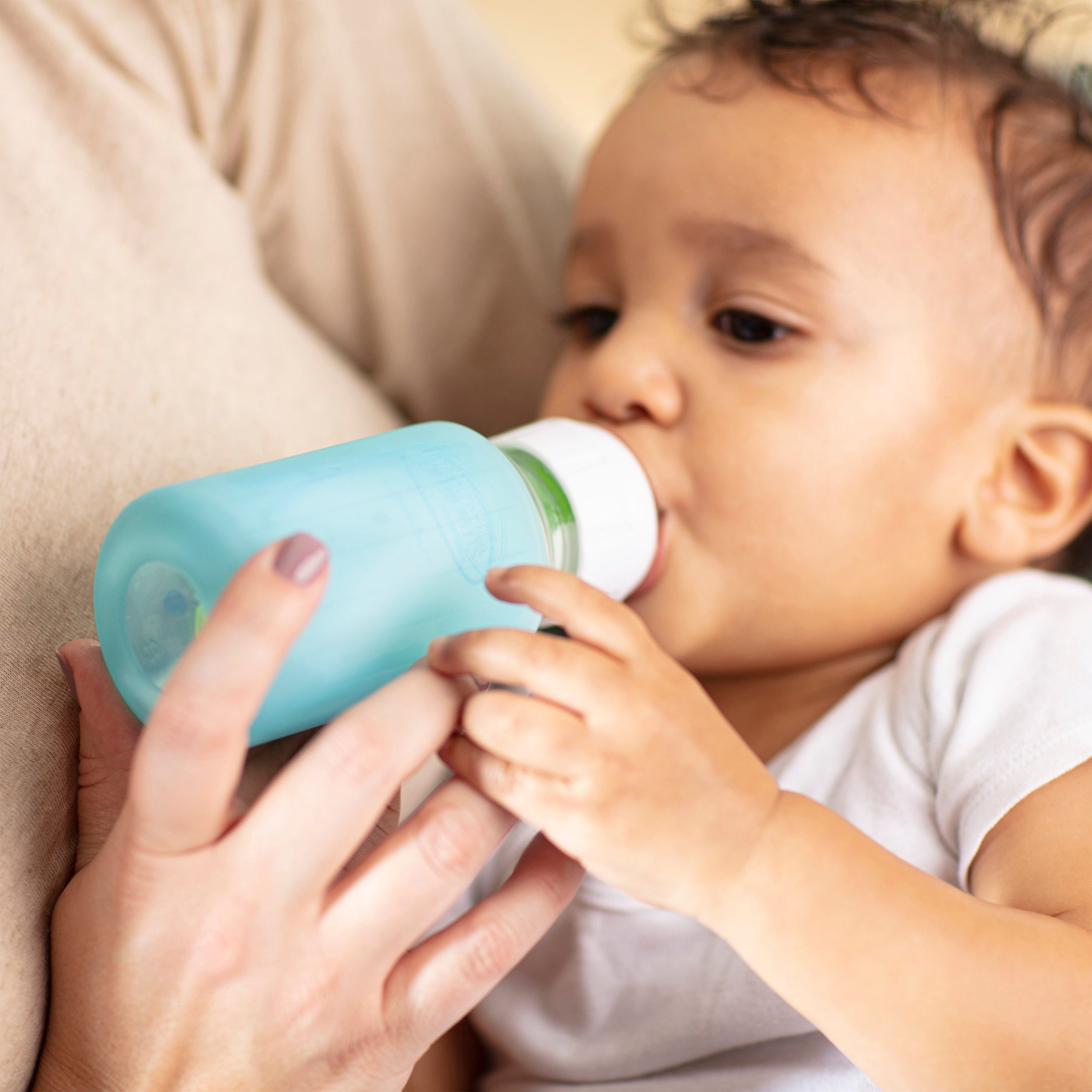 Dr. Brown's Natural Flow® Options+™ Narrow Glass Bottle Silicone Sleeves - Image 3