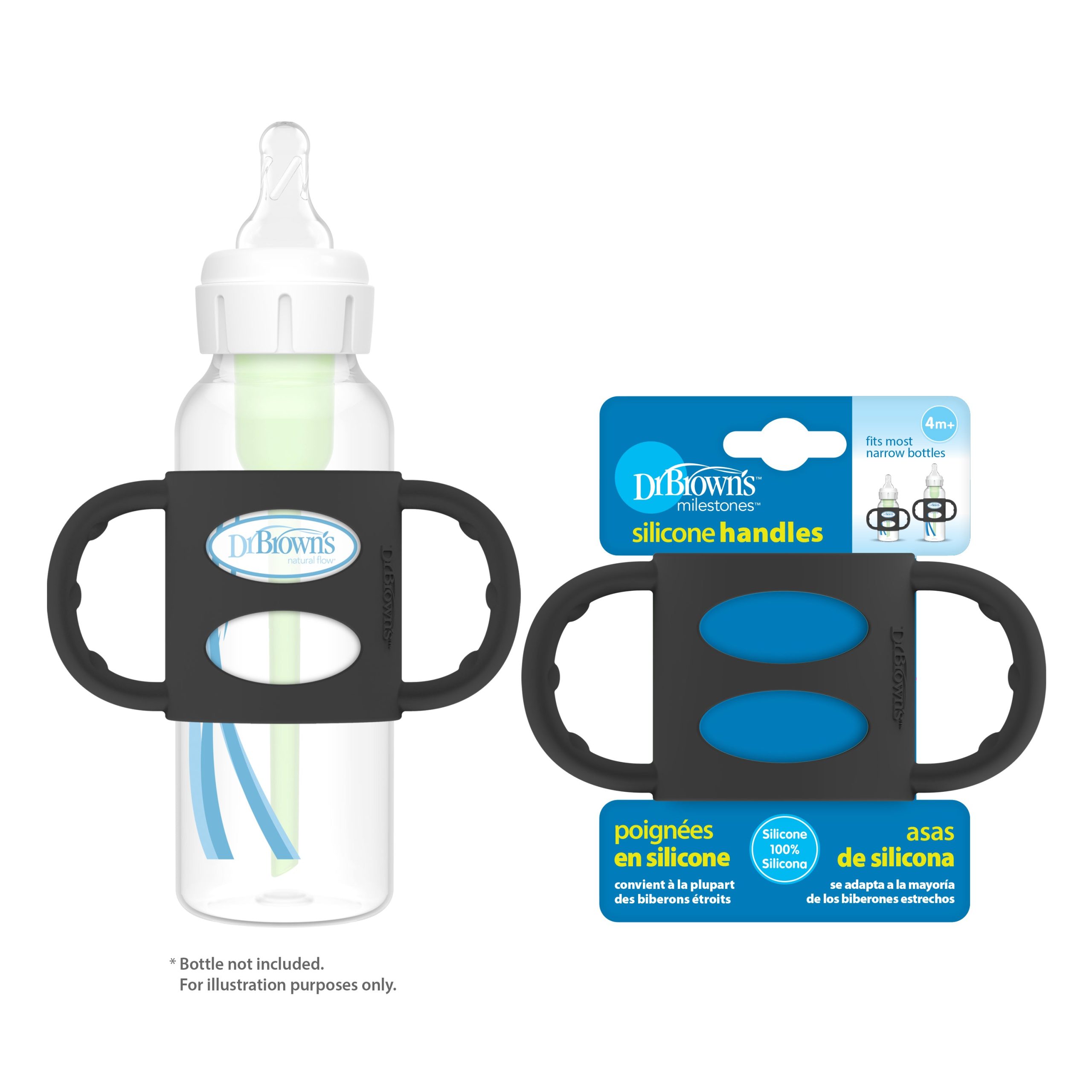 Dr. Brown's® Milestones™ Narrow Silicone Handles - Image 3