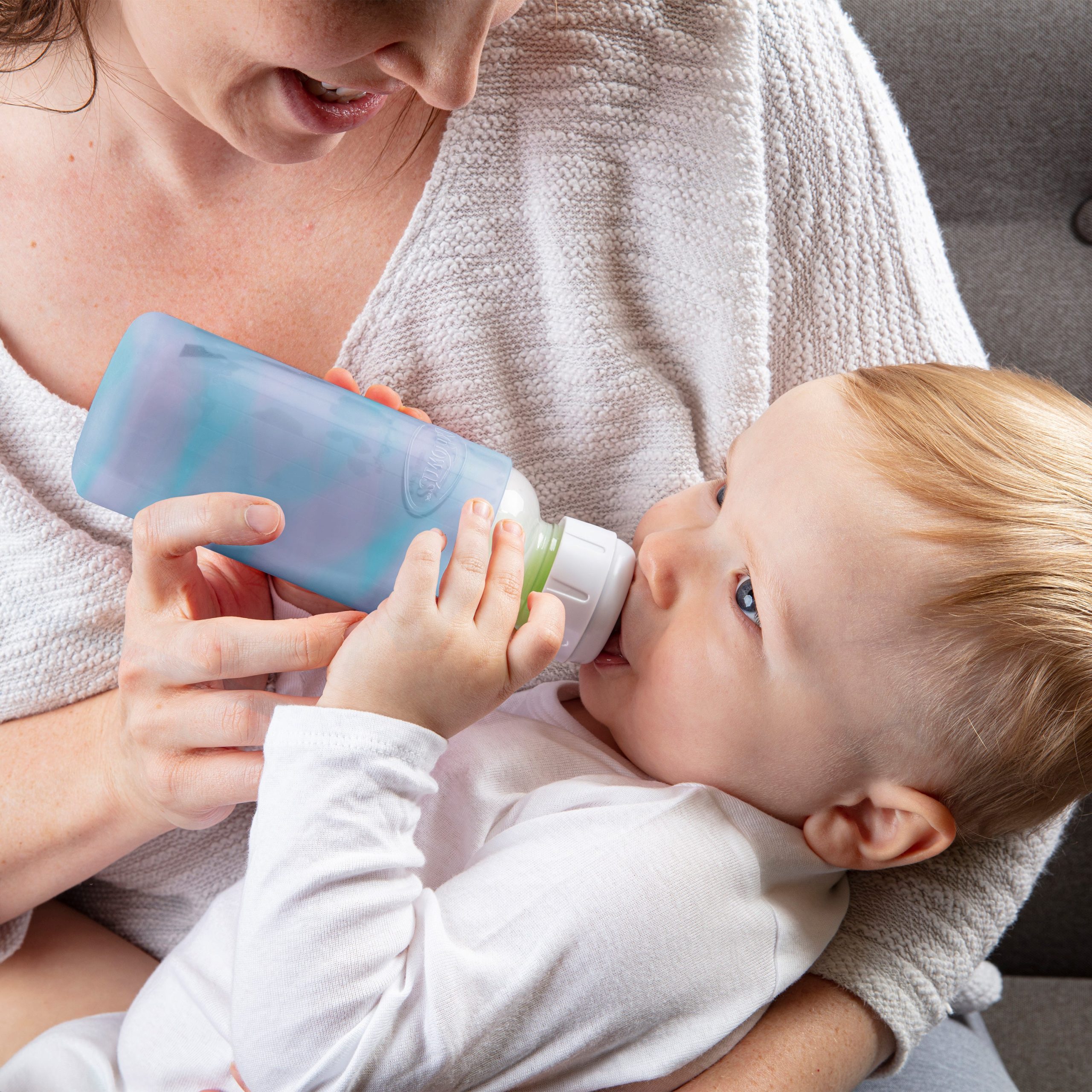 Dr. Brown's Natural Flow® Options+™ Narrow Glass Bottle Silicone Sleeves - Image 5