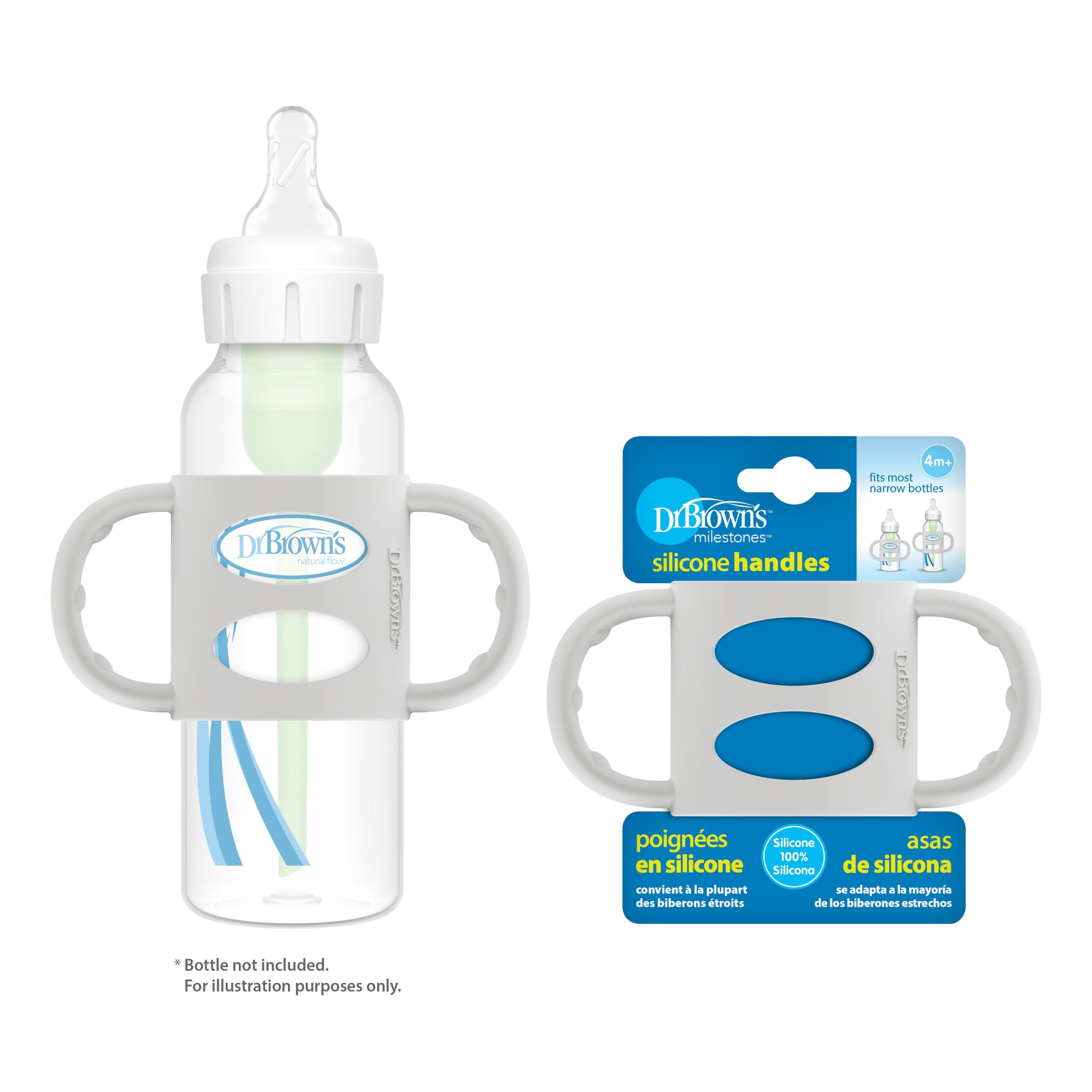 Dr. Brown's® Milestones™ Narrow Silicone Handles - Image 3