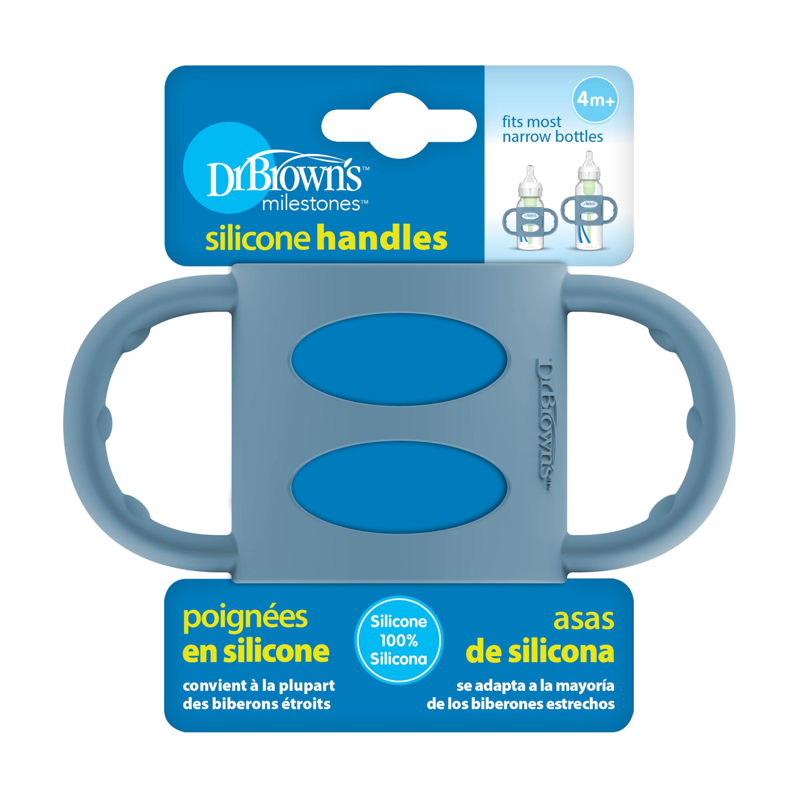 Dr. Brown's® Milestones™ Narrow Silicone Handles - Image 2