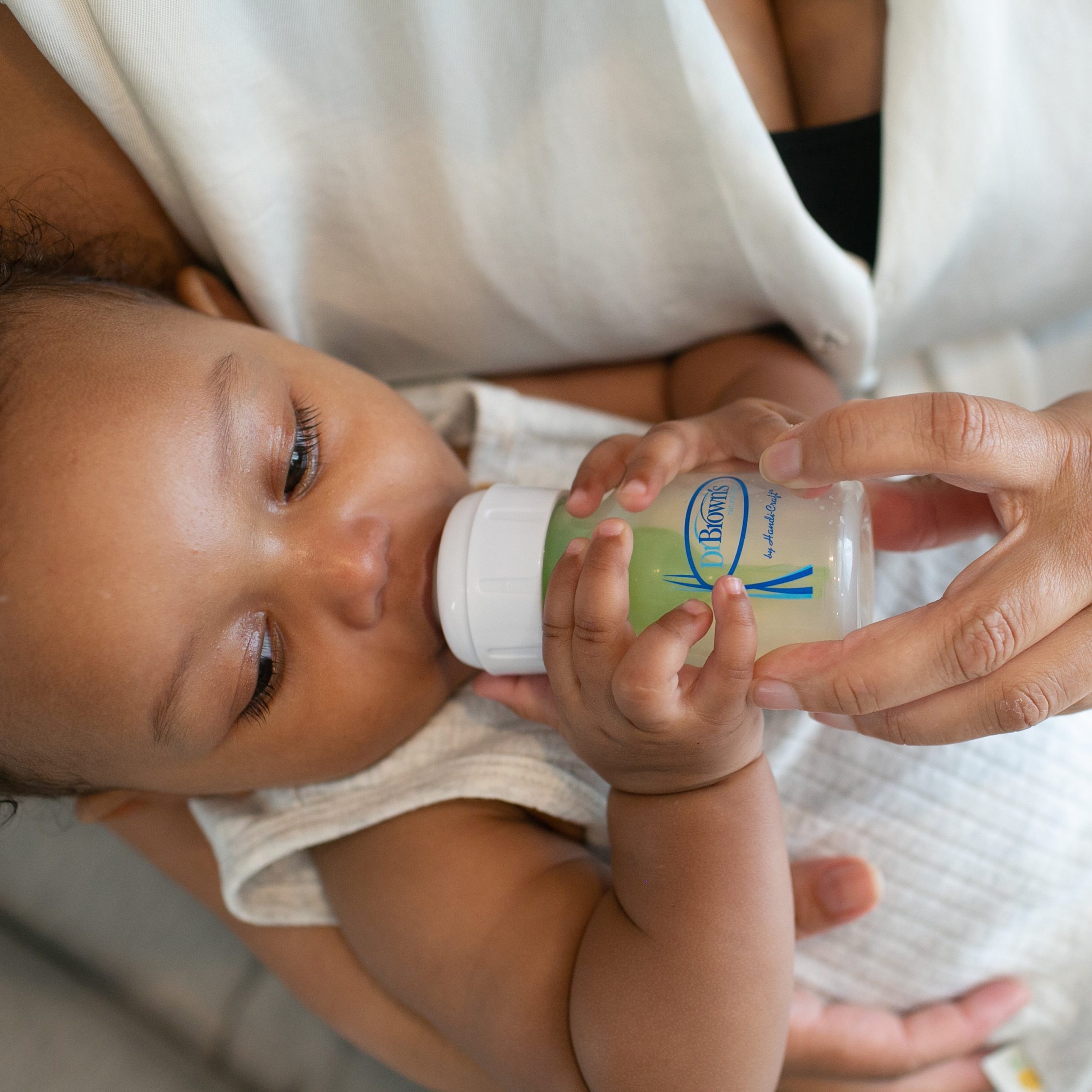 Dr. Brown's Natural Flow Anti-Colic Narrow Baby Bottle. 2oz/60mL with Preemie Flow™ Nipple. 2-Pack - Image 5