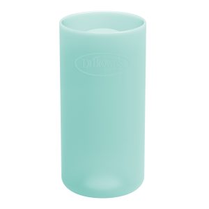 Dr. Brown's Natural Flow® Options+™ Narrow Glass Bottle Silicone Sleeve. Mint. 8oz