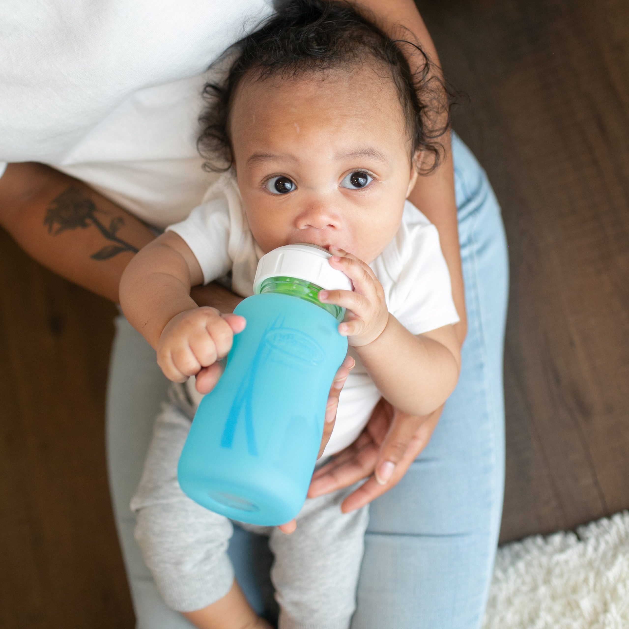 Dr. Brown's Natural Flow® Options+™ Wide-Neck Glass Bottle Silicone Sleeves - Image 4
