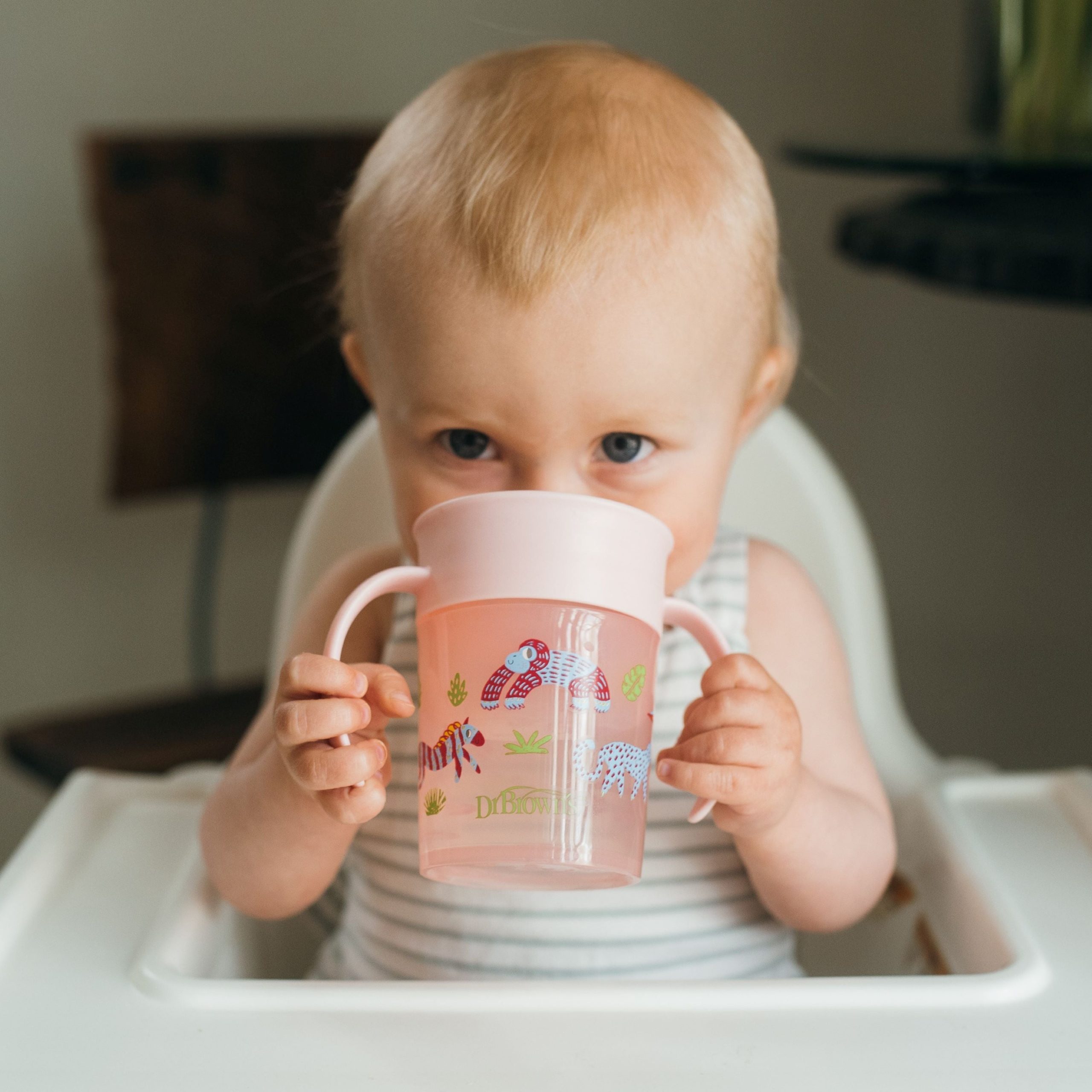Dr. Brown's Milestones™ Cheers360™ Cup. Pink. 7 oz - Image 4