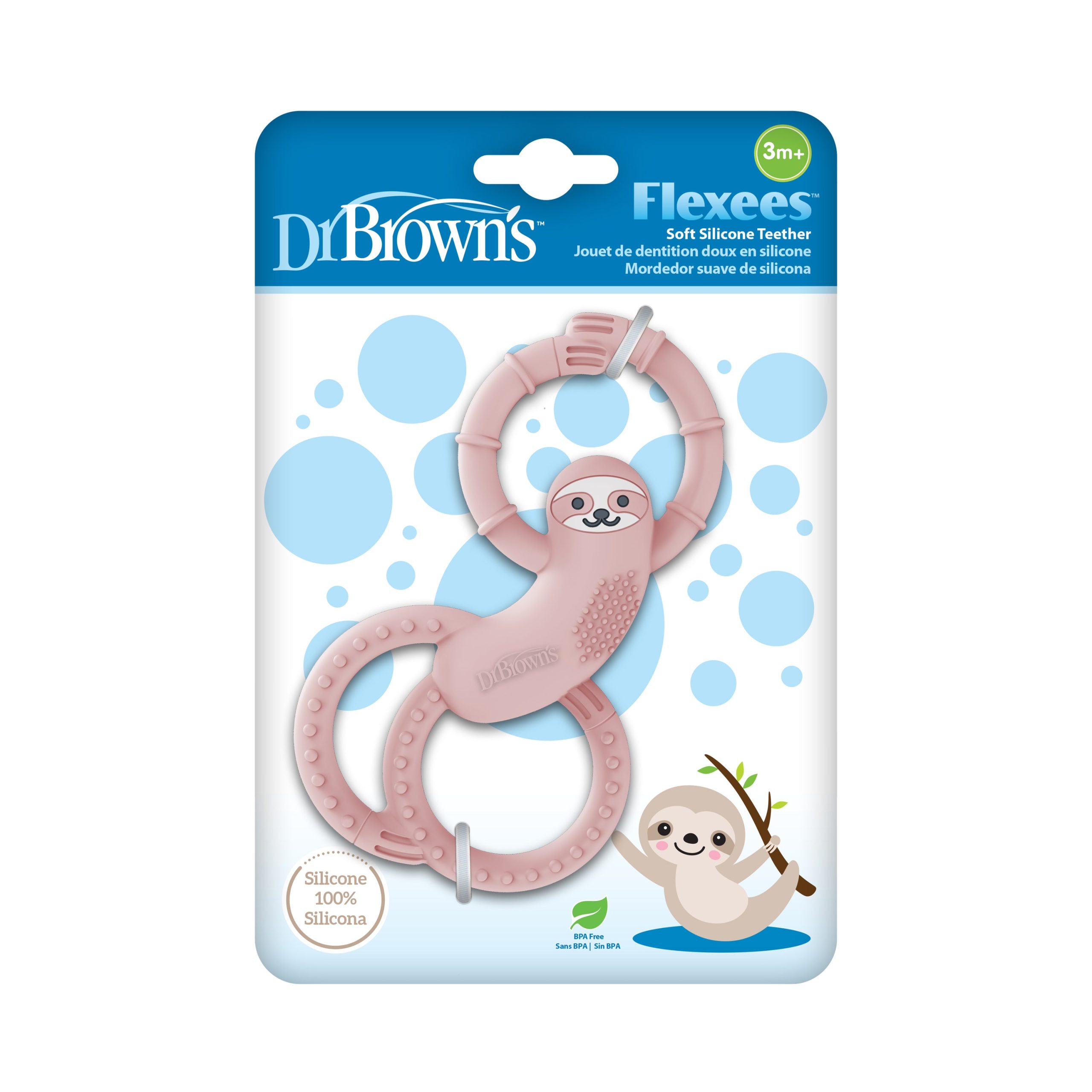 Dr. Brown's™ Flexees™ Sloth Teether - Image 2
