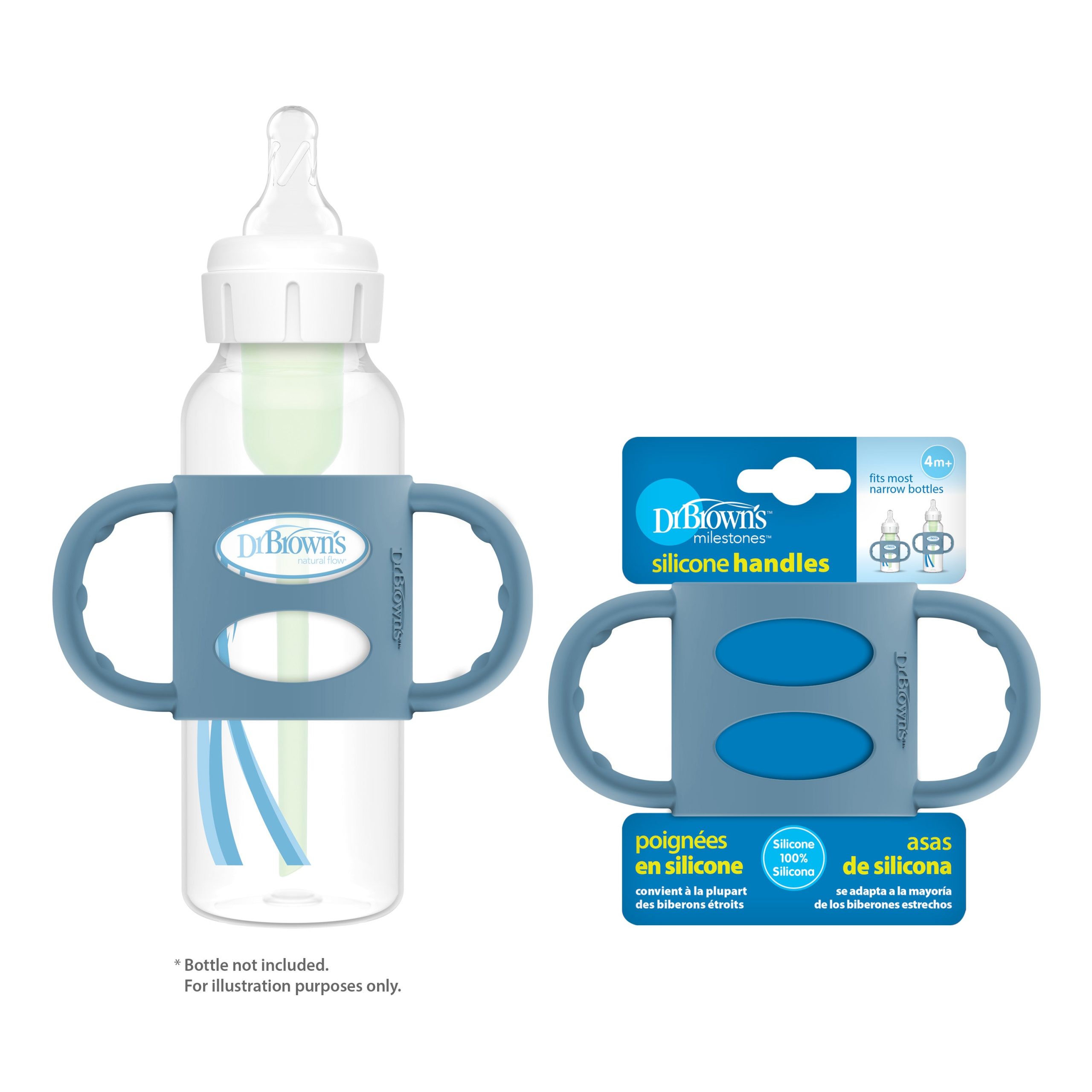 Dr. Brown's® Milestones™ Narrow Silicone Handles - Image 3