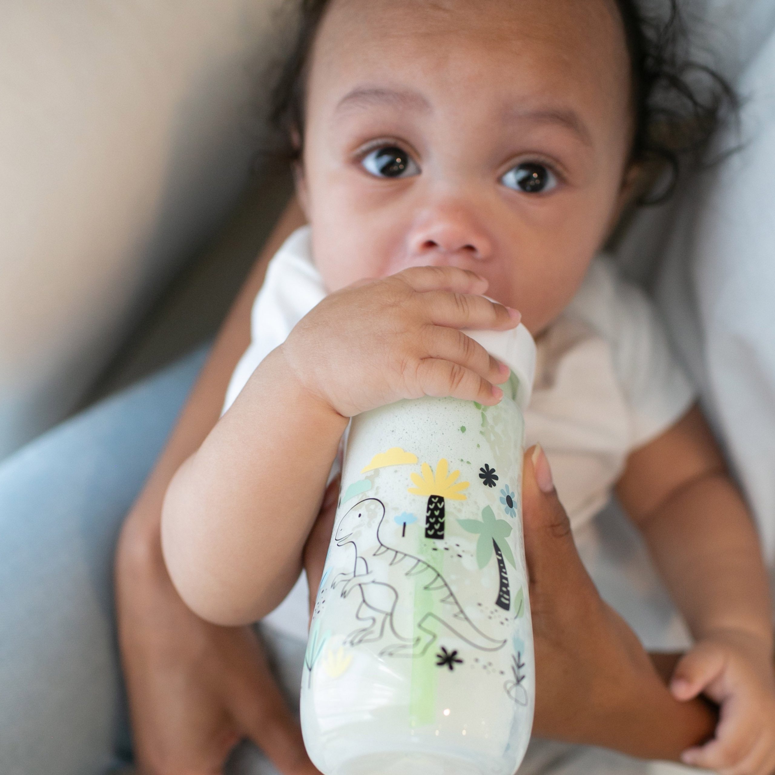 Dr. Brown's Natural Flow Anti-Colic Options+ Wide-Neck Baby Bottle. 9oz/270mL. 2-Pack - Image 5