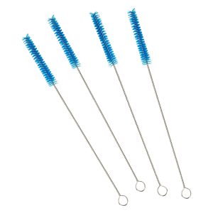 Dr. Brown's Natural Flow Reusable Baby Bottle Vent System and Reservoir Cleaning Bristle Brush. 4-Pack
