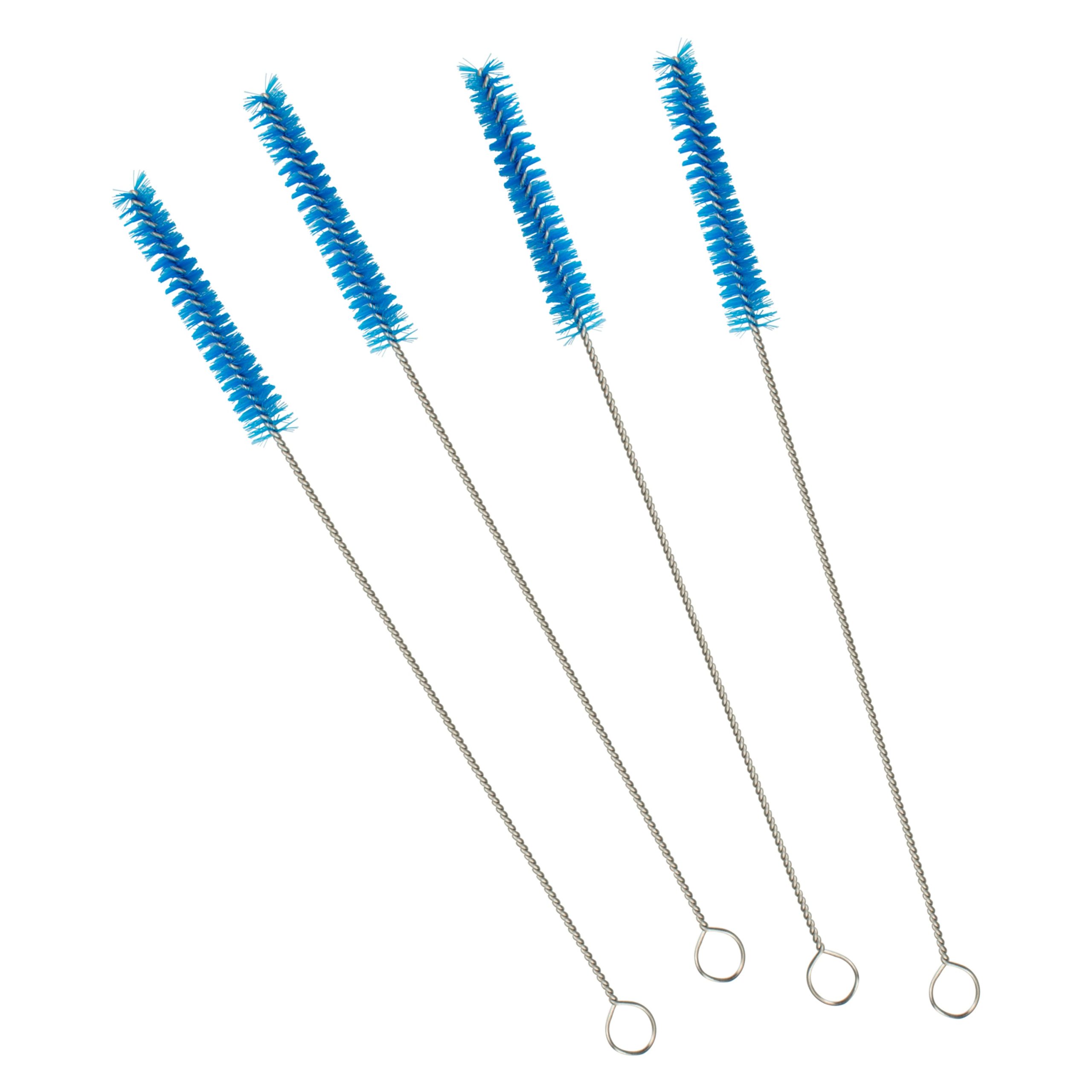 Dr. Brown's Natural Flow Reusable Baby Bottle Vent System and Reservoir Cleaning Bristle Brush. 4-Pack